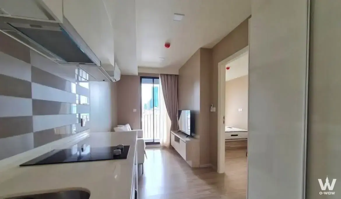 Condo with 1 bedroom for rent at Maestro 03 Ratchada-Rama 9 — photo 1 of 8