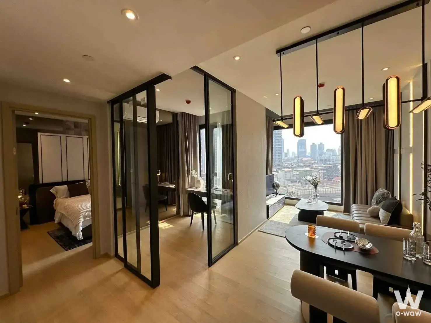 Condo with 1 bedroom for rent at ASHTON Asoke - Rama 9 — photo 1 of 5