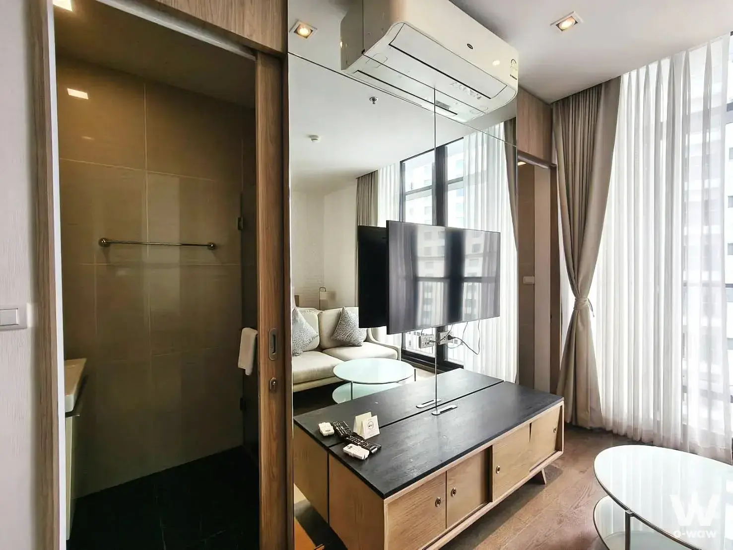 Condo with 1 bedroom for rent at Park Origin Phrom Phong — photo 4 of 5