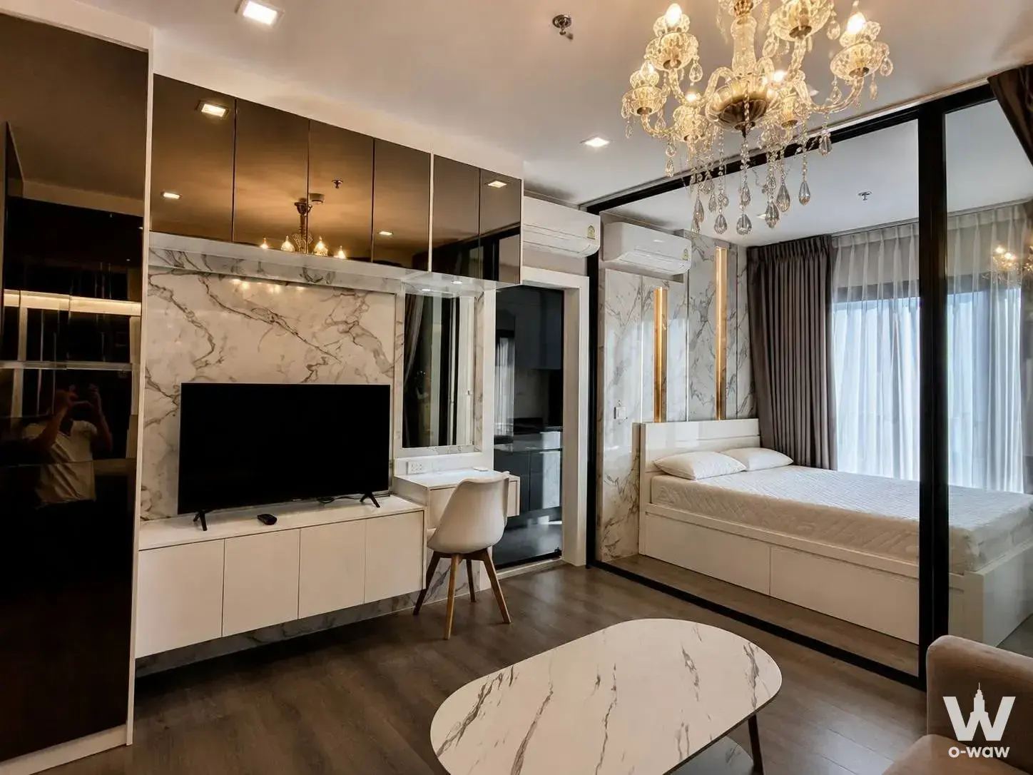 Condo with 1 bedroom for rent at The Politan Aqua — photo 2 of 5