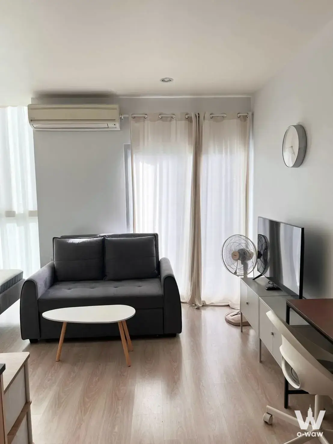 Condo with 1 bedroom for rent at Noble Revolve Ratchada 1 — photo 3 of 4