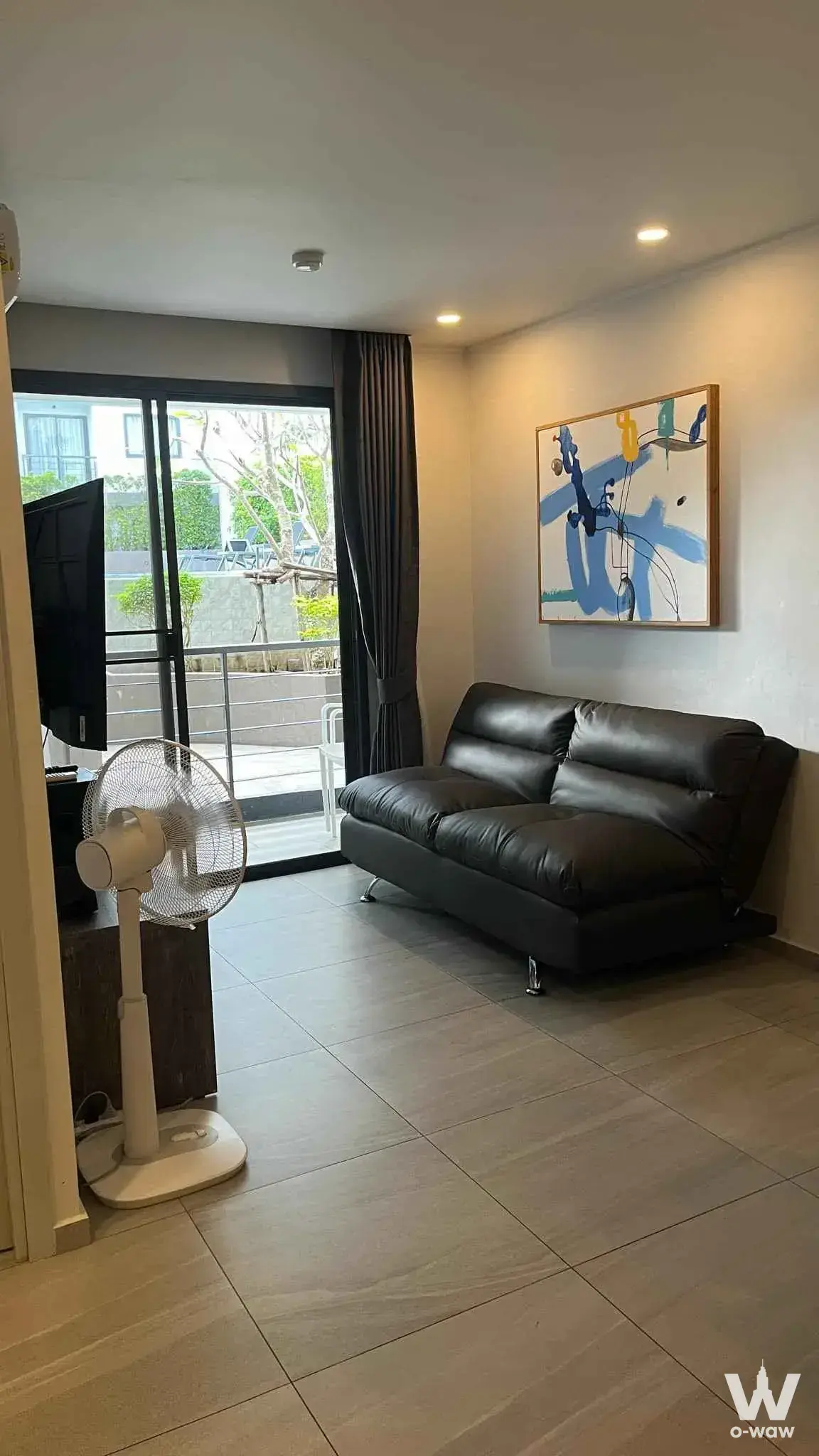 Condo with 1 bedroom for rent at NOON Village - Tower 1 Condominium — photo 3 of 5
