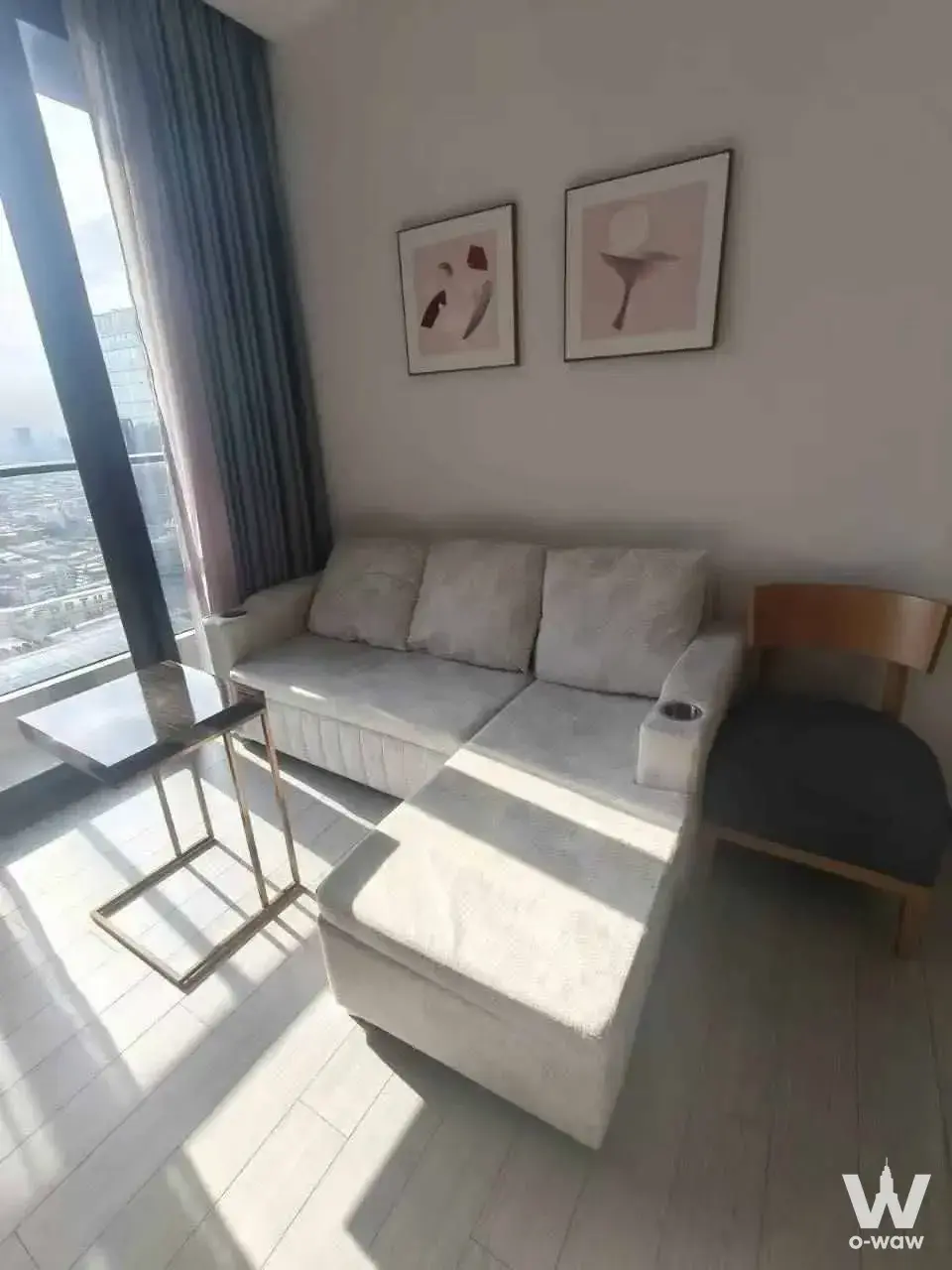 Condo with 2 bedrooms for rent at One9Five Asoke - Rama 9 — photo 3 of 5