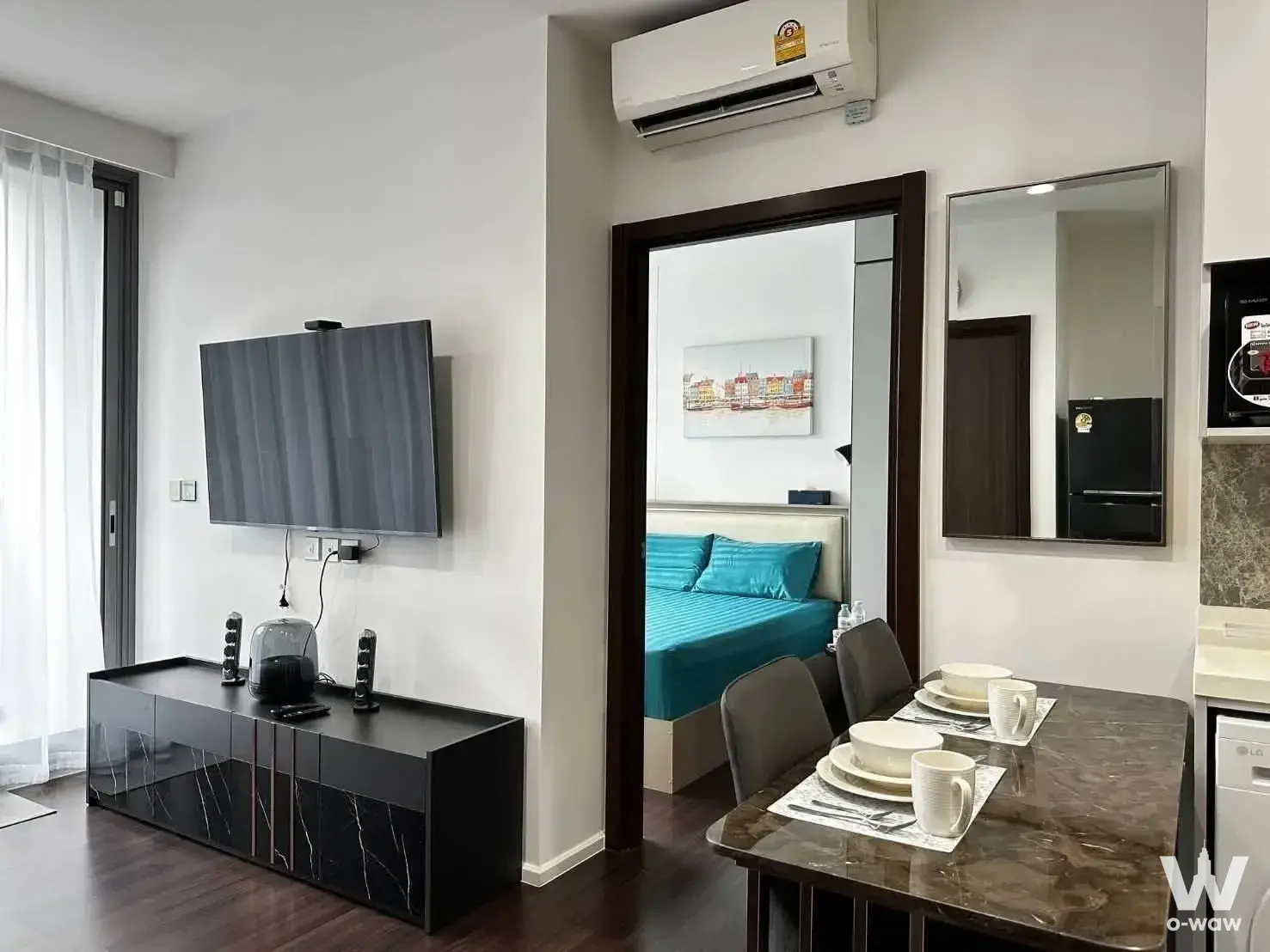 Commercial with 2 bedrooms for rent at Whizdom Inspire Sukhumvit — photo 4 of 4