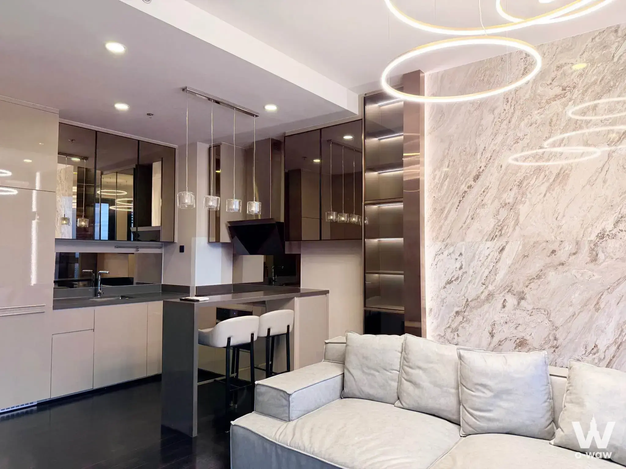 Condo with 2 bedrooms for rent at Park​ Origin​ Thonglor — photo 5 of 5