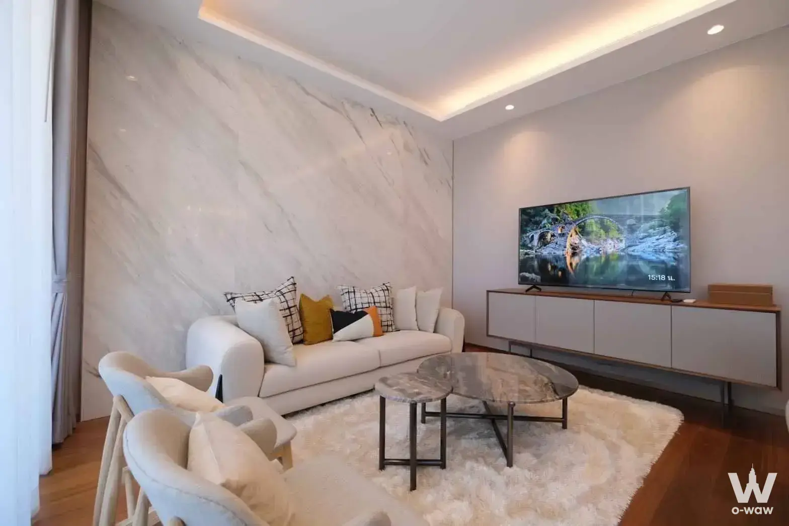 Condo with 3 bedrooms for rent at The Estelle Phrom Phong — photo 2 of 5