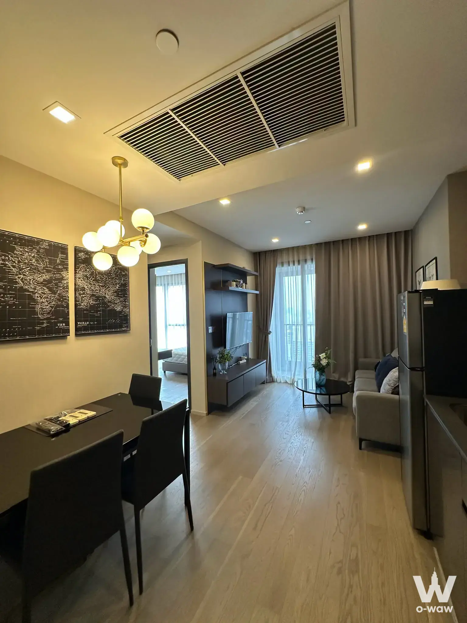 Condo with 2 bedrooms for rent at Ashton Asoke — photo 2 of 5