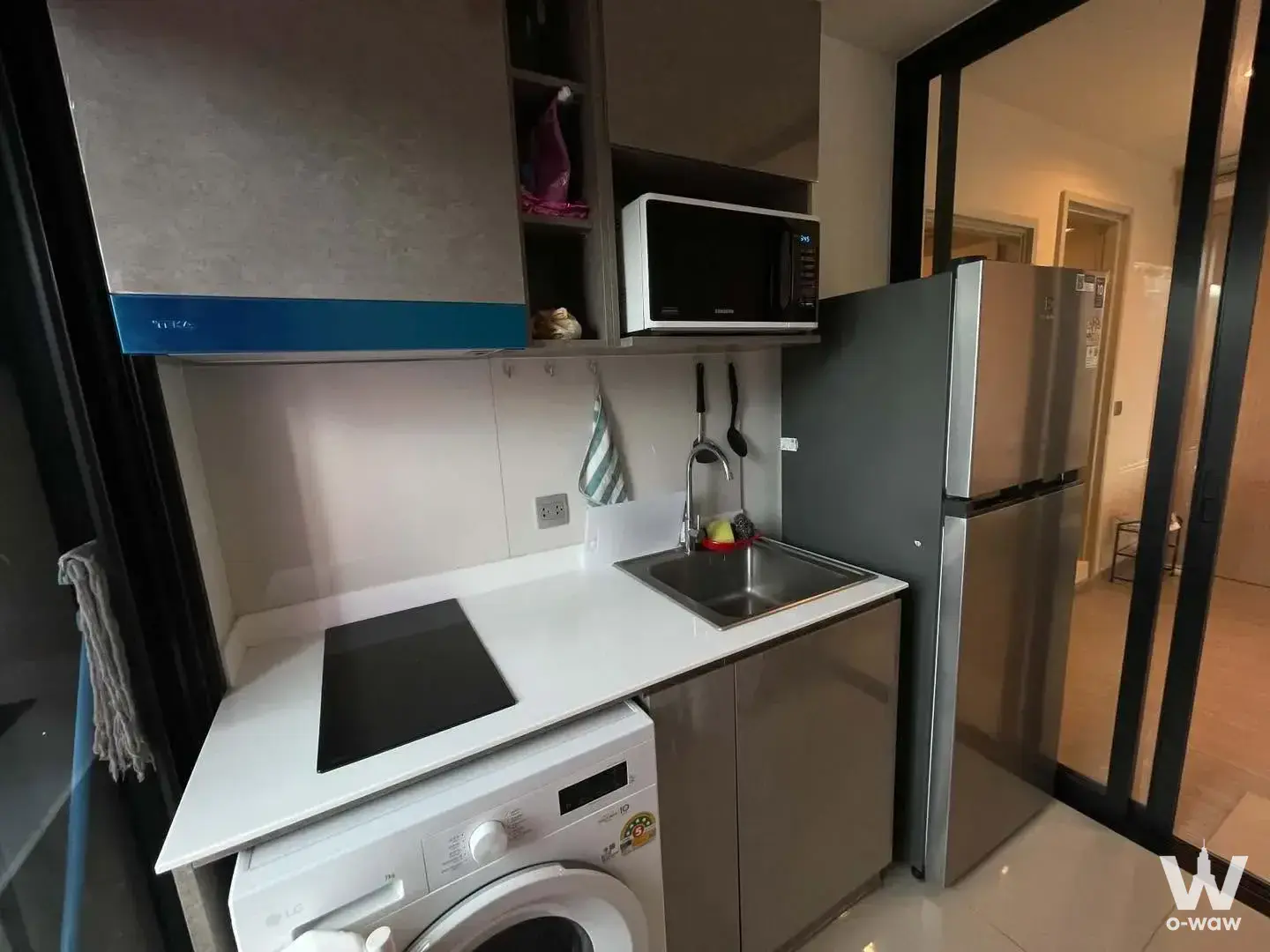 Condo with 2 bedrooms for rent at Aspire Erawan Prime — photo 4 of 5
