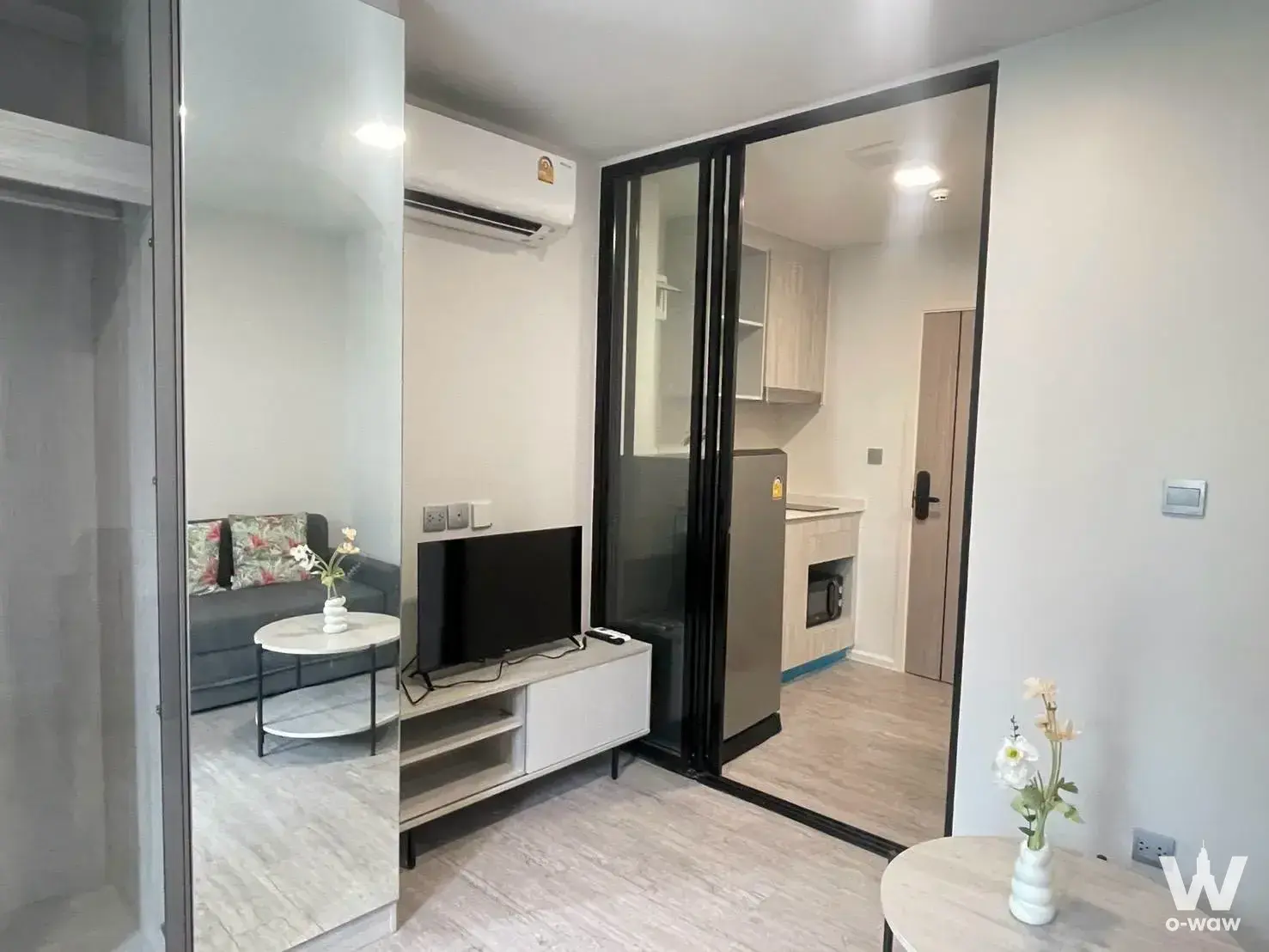 Condo with 1 bedroom for rent at Atmoz Tropicana Bangna — photo 1 of 5