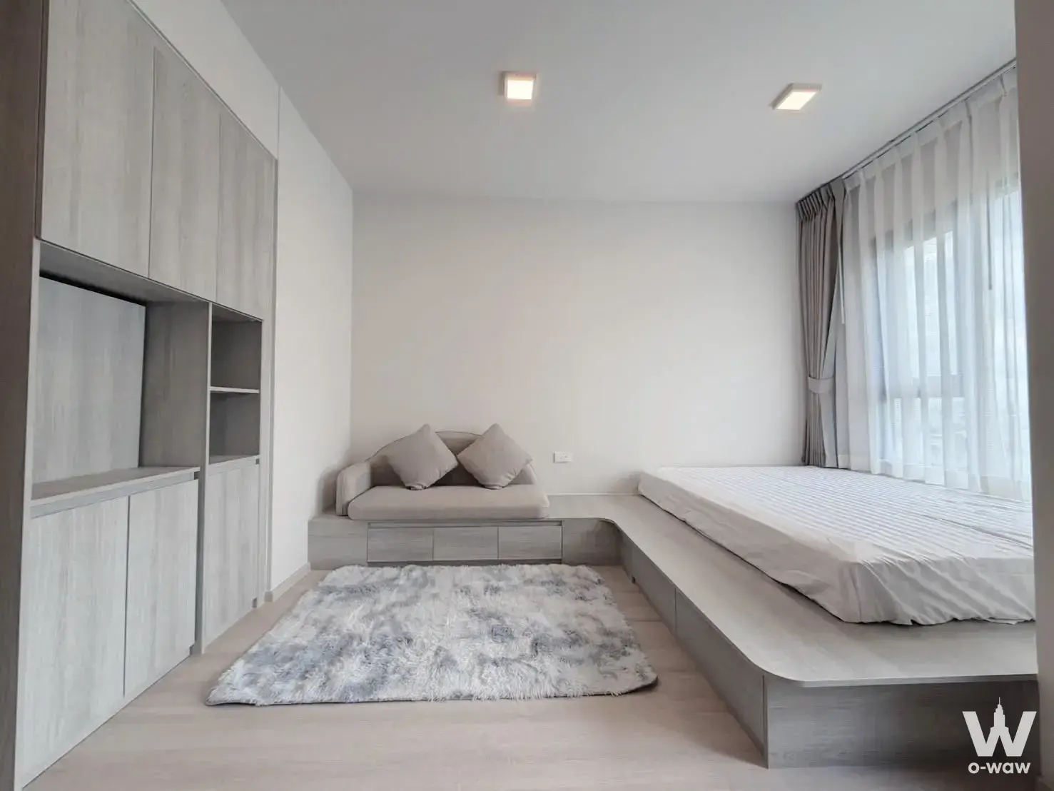 Condo with 1 bedroom for rent at COBE Ratchada-Rama 9 — photo 3 of 4