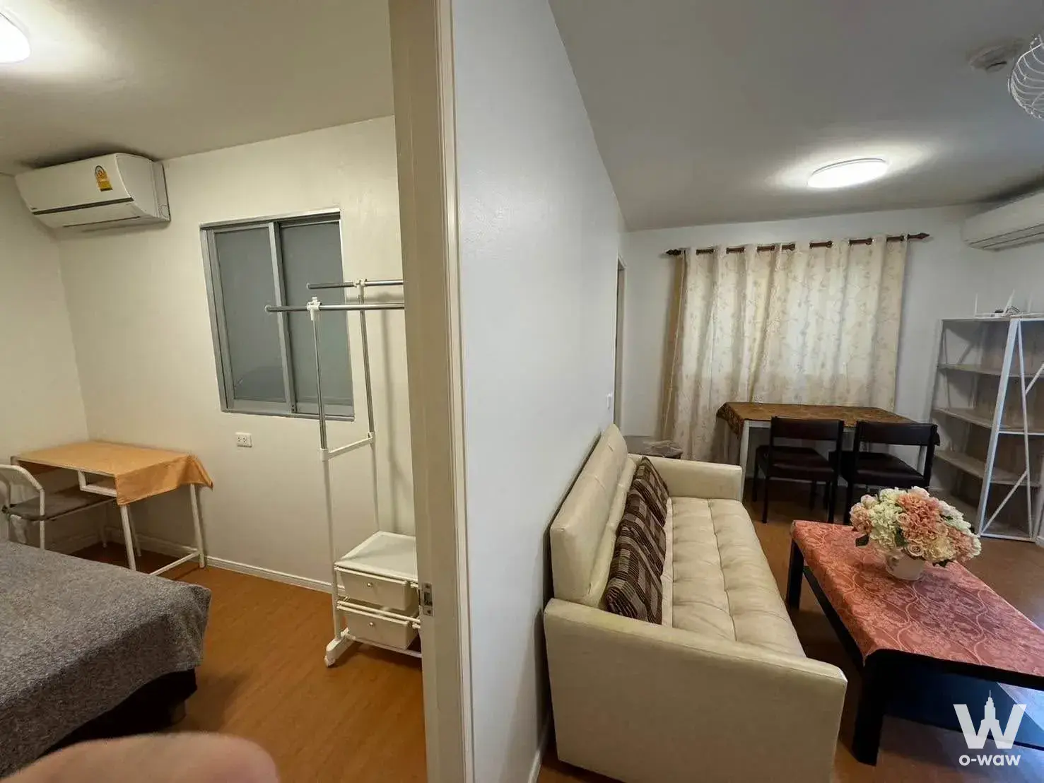 Condo with 2 bedrooms for rent at Prachathipat, Thanyaburi, Pathum Thani 12130, Thailand — photo 3 of 5