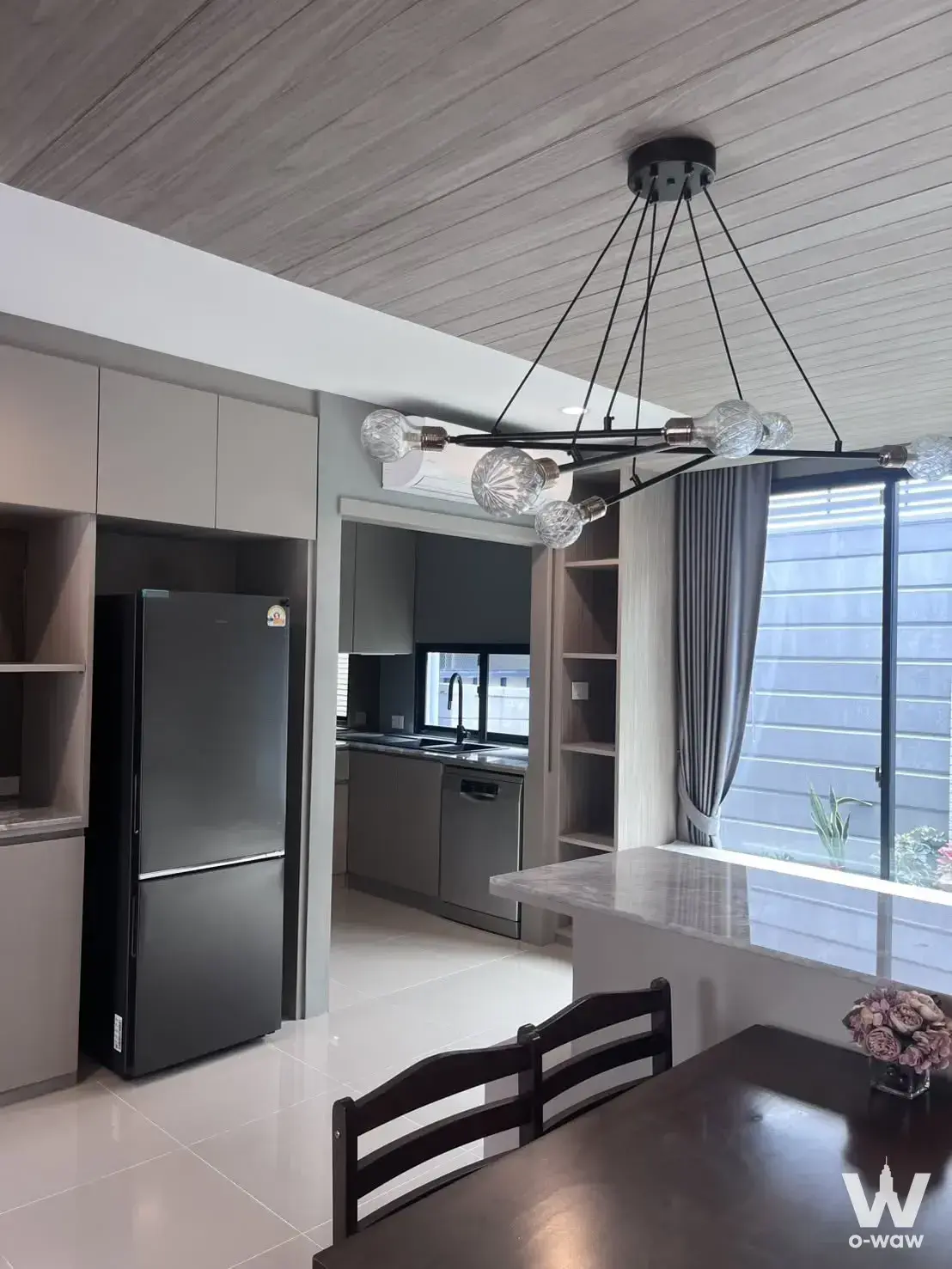 Townhouse with 3 bedrooms for rent at Nirvana Define Rama 9 — photo 2 of 5