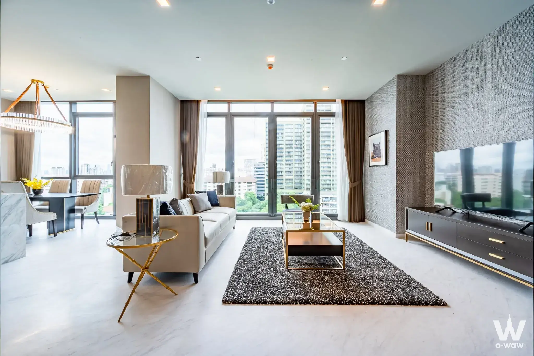 Condo with 2 bedrooms for rent at The Monument Thong Lo — photo 1 of 5