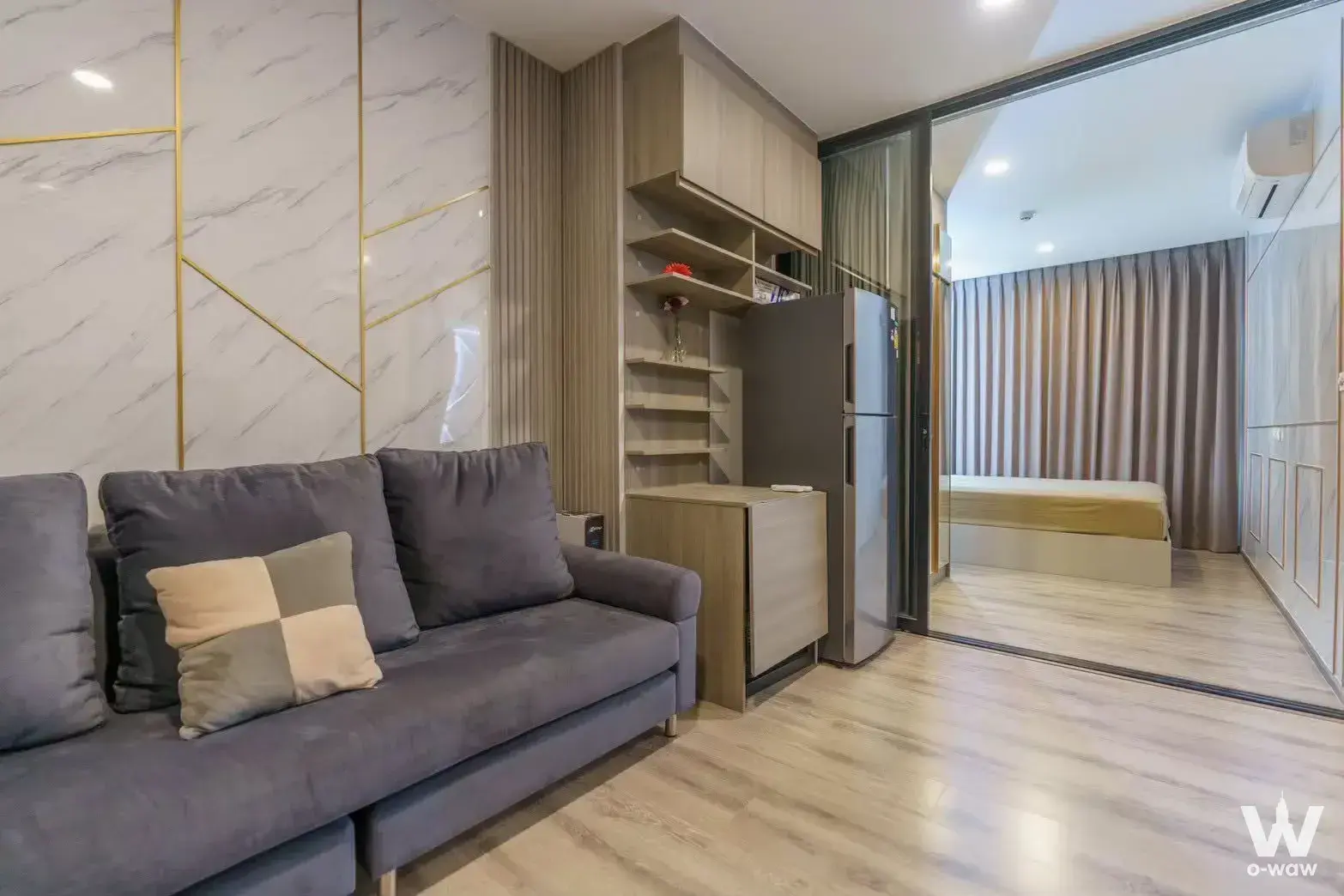 Condo with 1 bedroom for rent at Knightsbridge Collage Sukhumvit 107 — photo 2 of 5