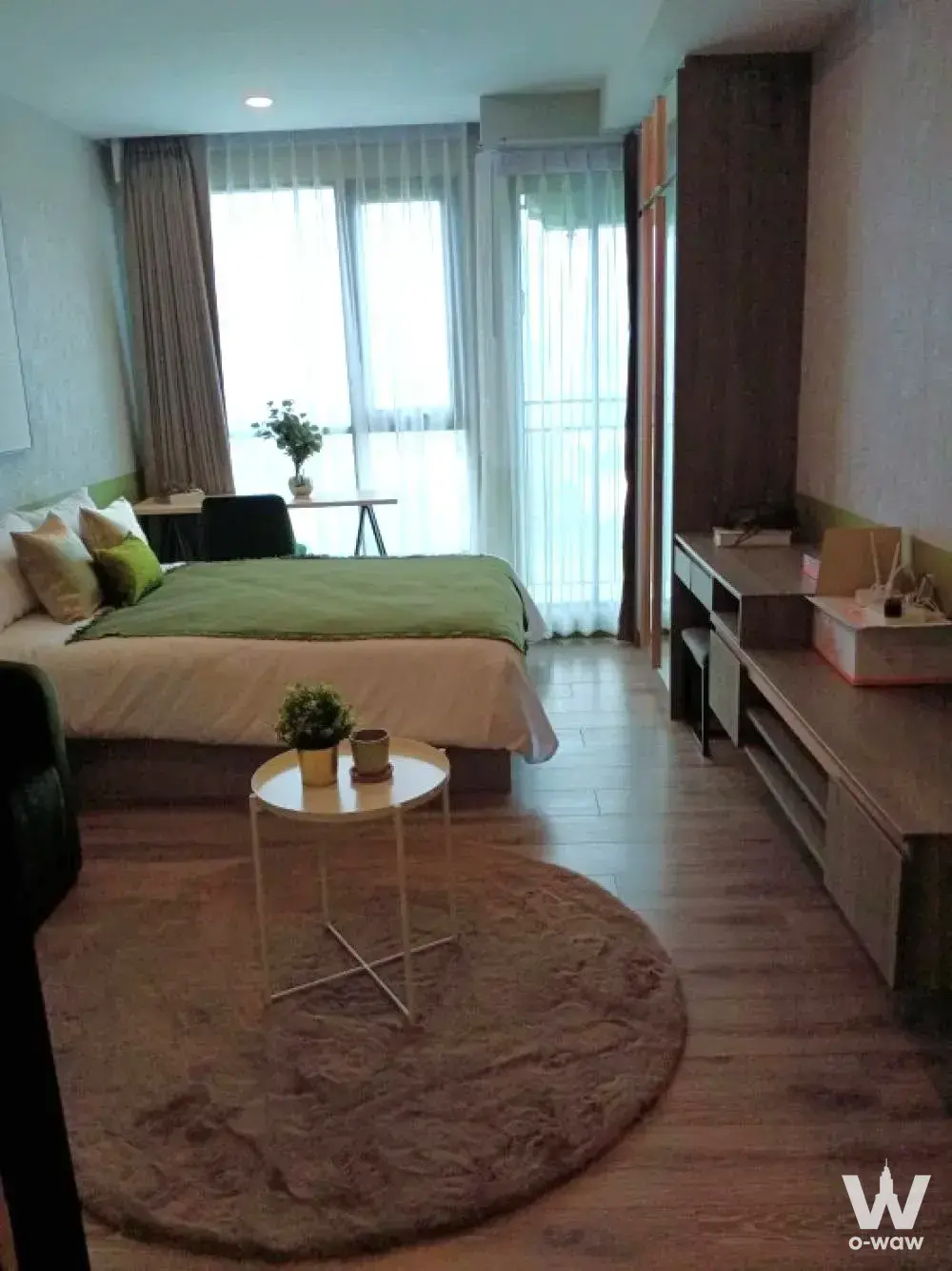 Condo with 1 bedroom for rent at Knightsbridge Collage Sukhumvit 107 — photo 1 of 5