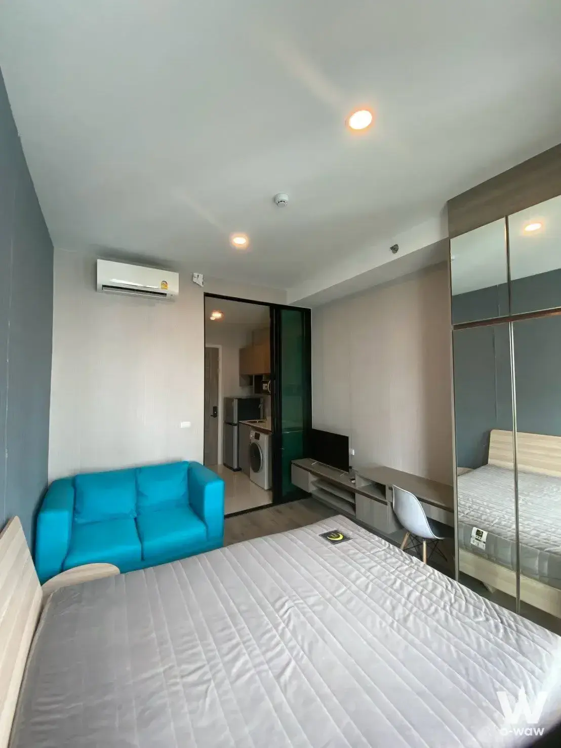 Condo with 1 bedroom for rent at KnightsBridge Collage - Ramkhamhaeng — photo 4 of 5