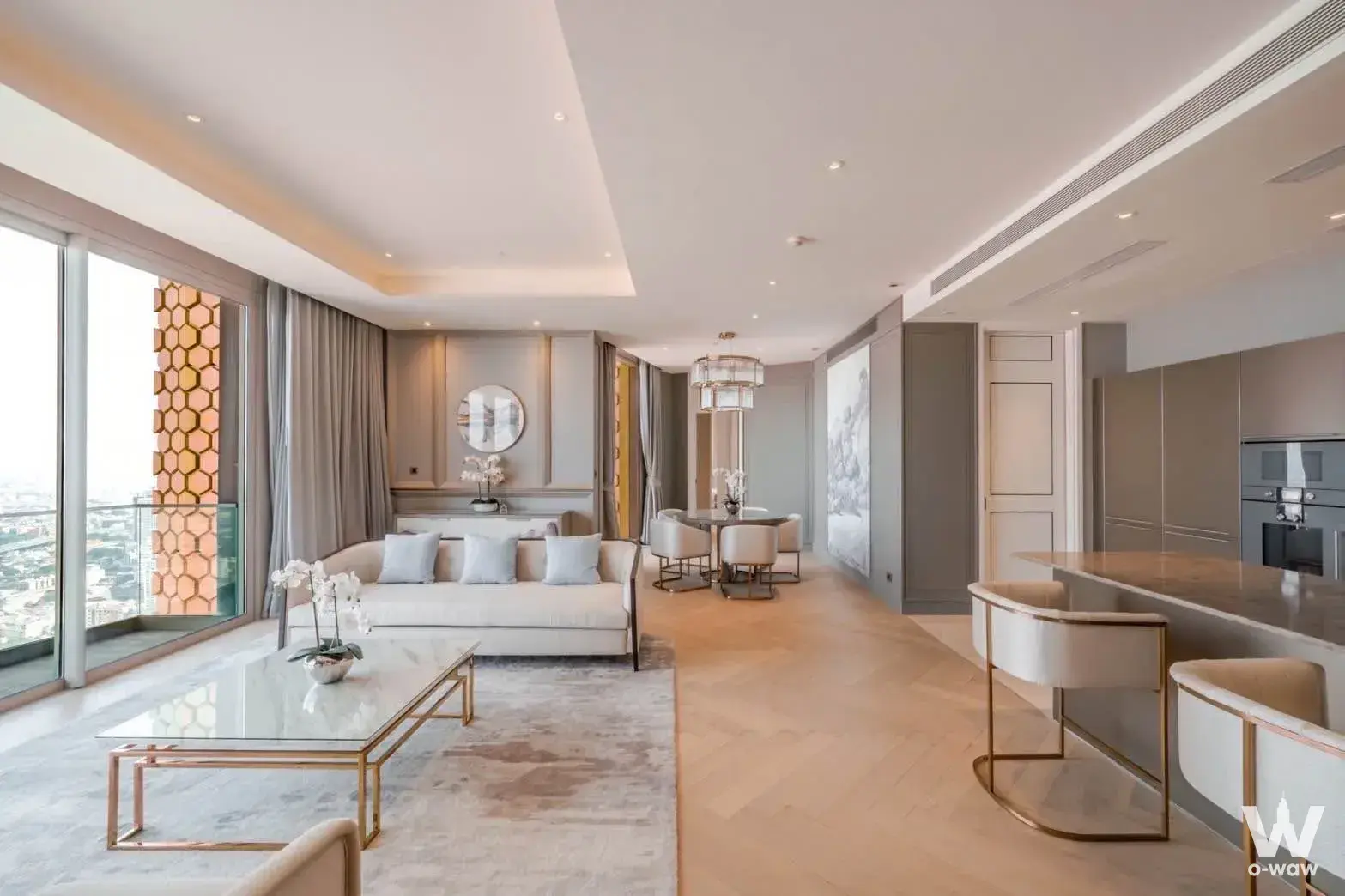 Condo with 3 bedrooms for rent at The Residences at Mandarin Oriental Bangkok — photo 3 of 5