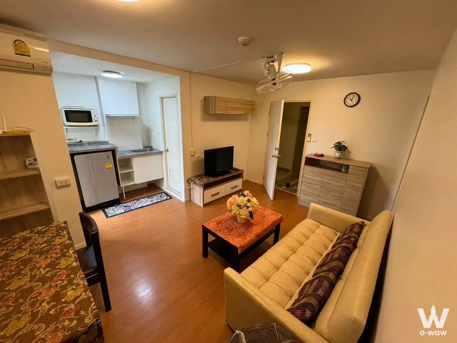 Condo with 2 bedrooms for rent at Prachathipat, Thanyaburi, Pathum Thani 12130, Thailand — photo 1 of 5