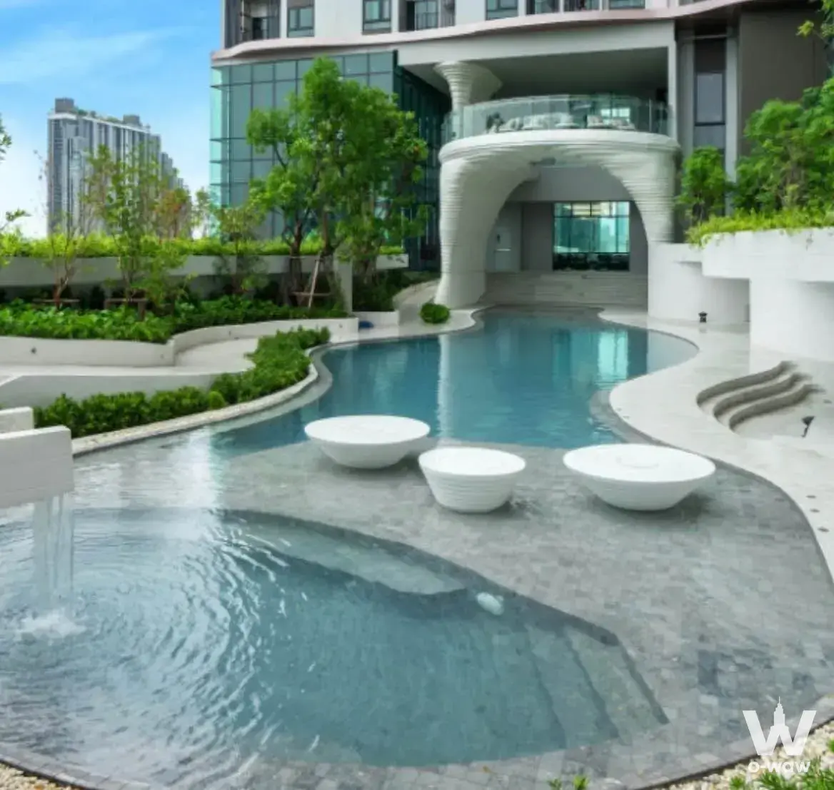 Condo with 2 bedrooms for rent at Altitude Unicorn-Tha Phra — photo 2 of 5