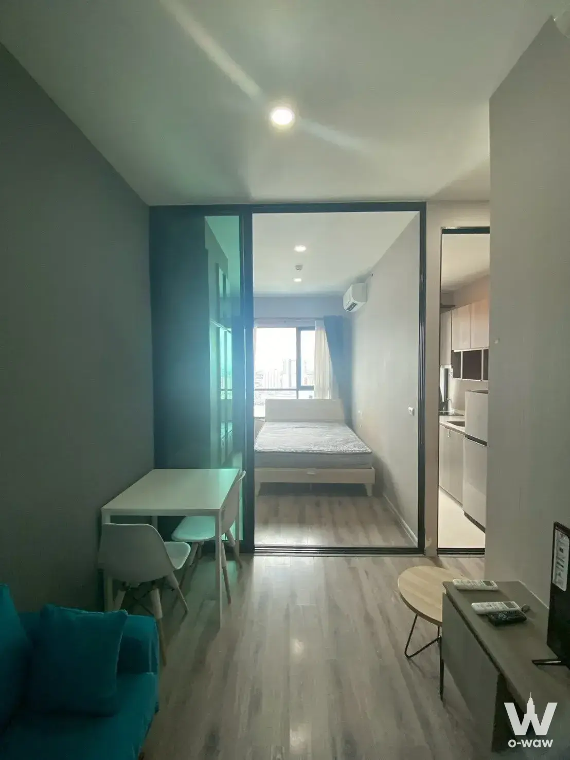 Condo with 1 bedroom for rent at KnightsBridge Collage - Ramkhamhaeng — photo 2 of 5