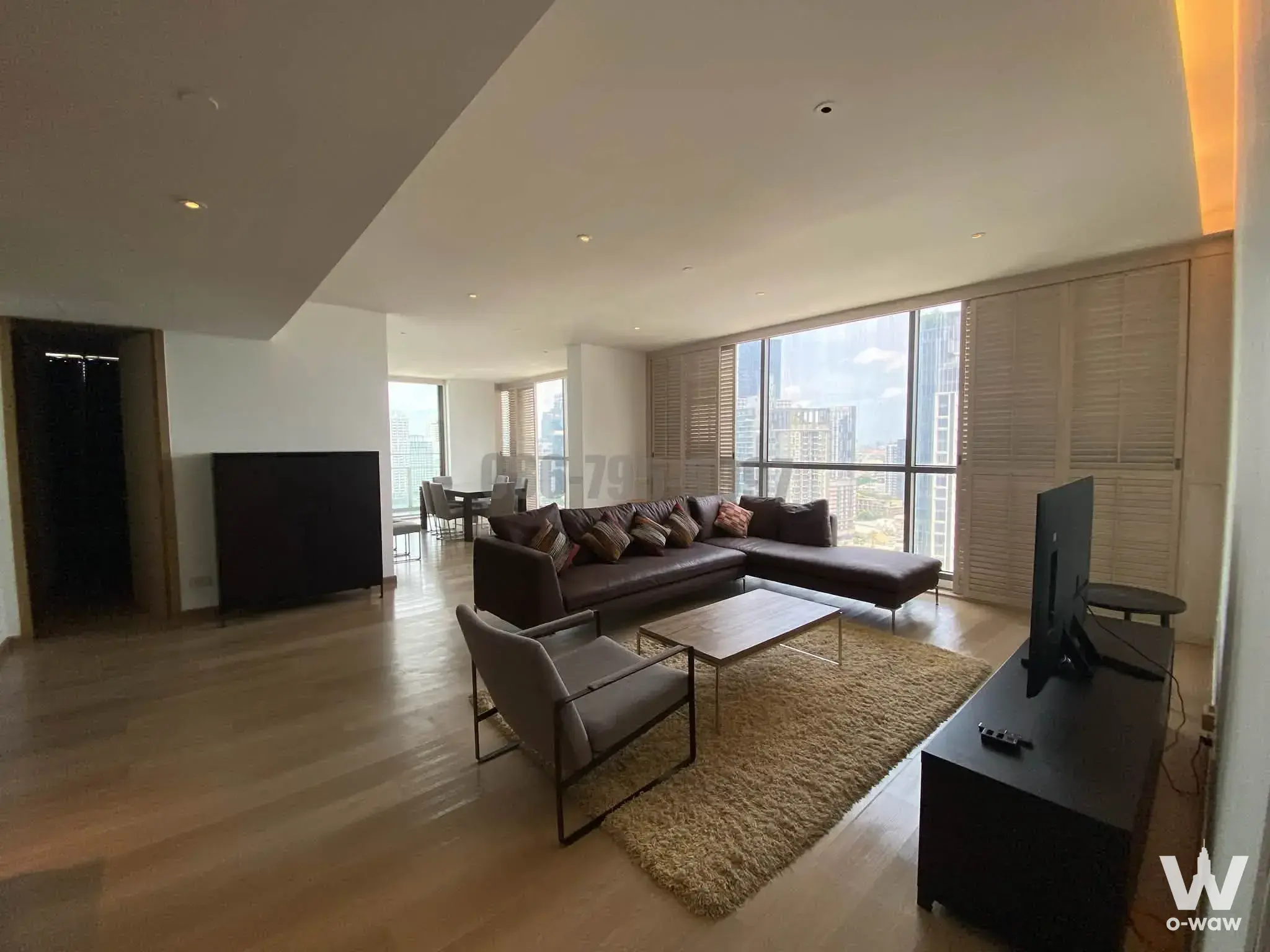 Condo with 3 bedrooms for rent at AEQUA Residence Sukhumvit 49 — photo 1 of 2