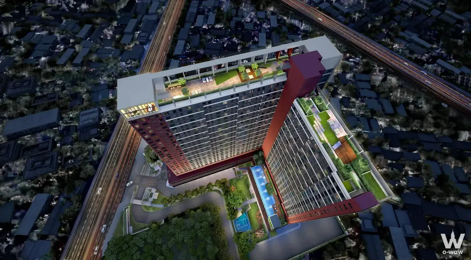 Condo with 2 bedrooms for sale at The Privacy Rama 9