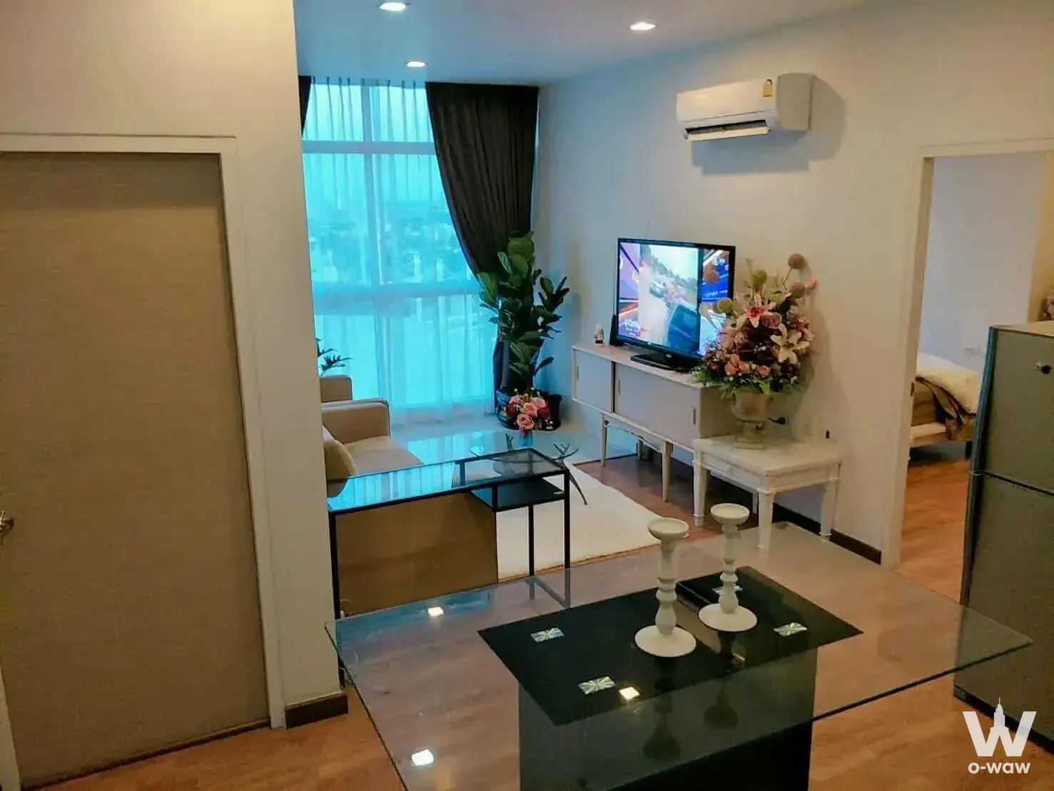 Condo with 2 bedrooms for rent at The Coast Bangkok — photo 1 of 4