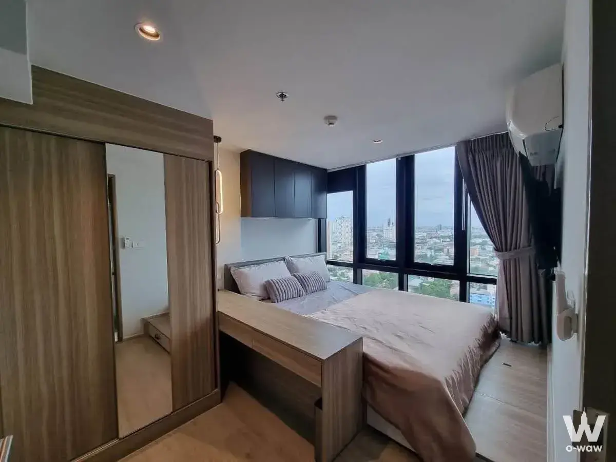 Condo with 2 bedrooms for rent at Altitude Unicorn-Tha Phra — photo 2 of 4