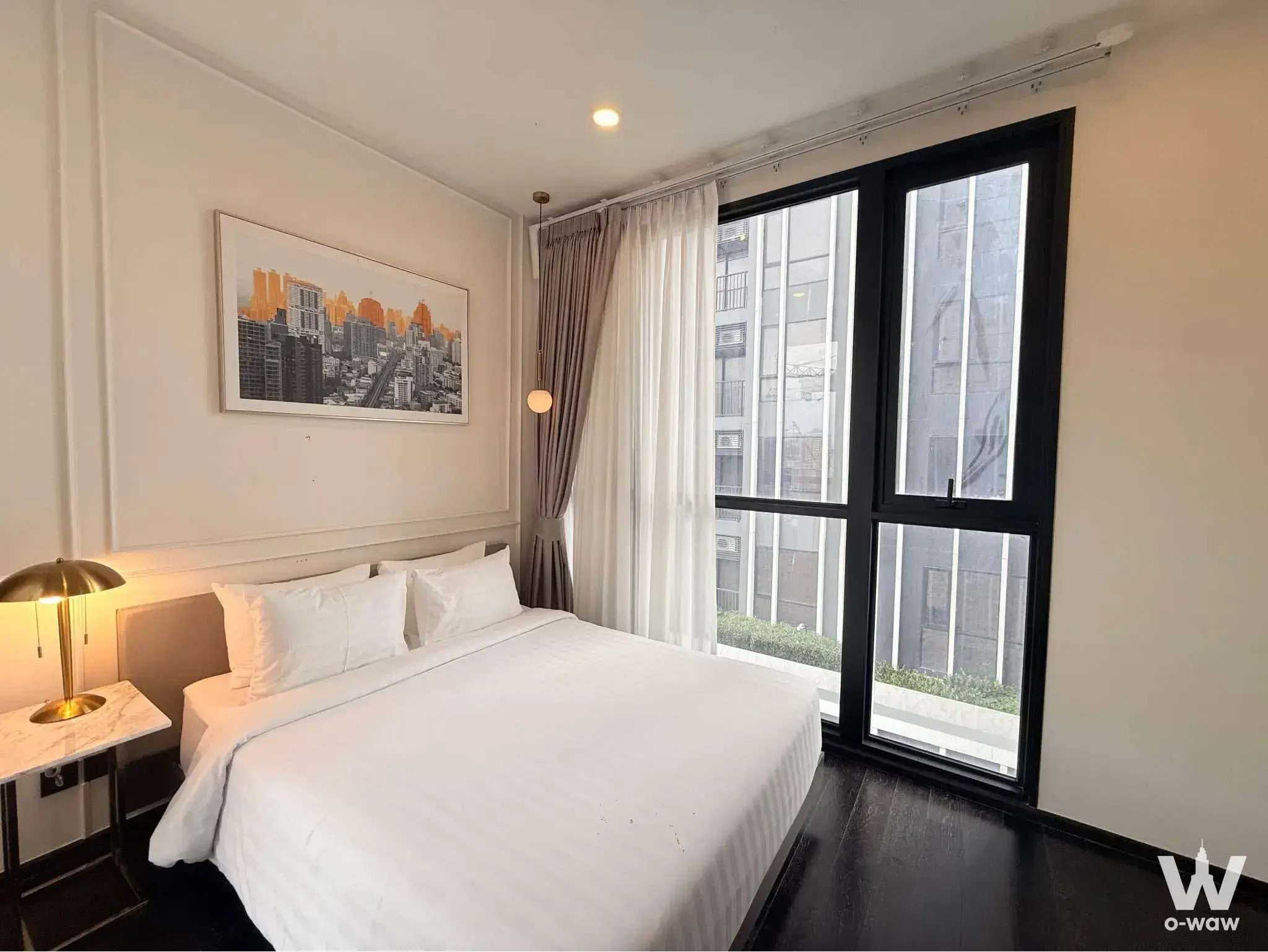 Condo with 2 bedrooms for rent at Hampton Residence Thonglor — photo 1 of 5