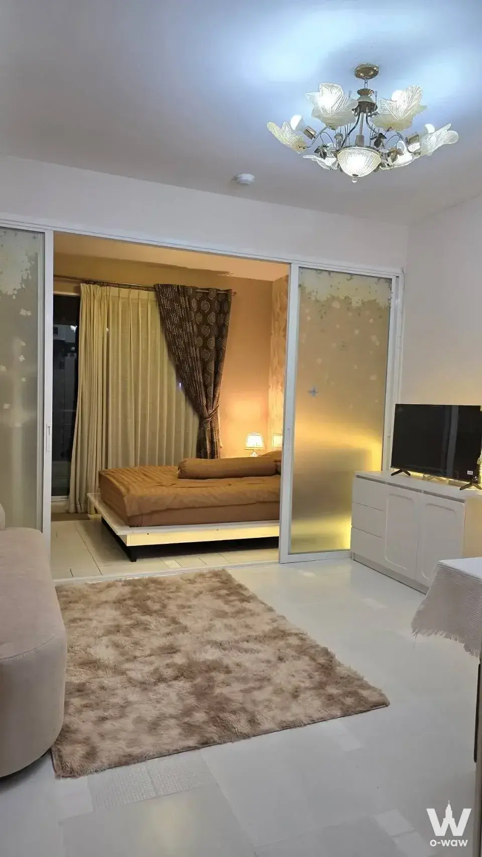 Commercial with 1 bedroom for rent at Supalai River Place — photo 2 of 5