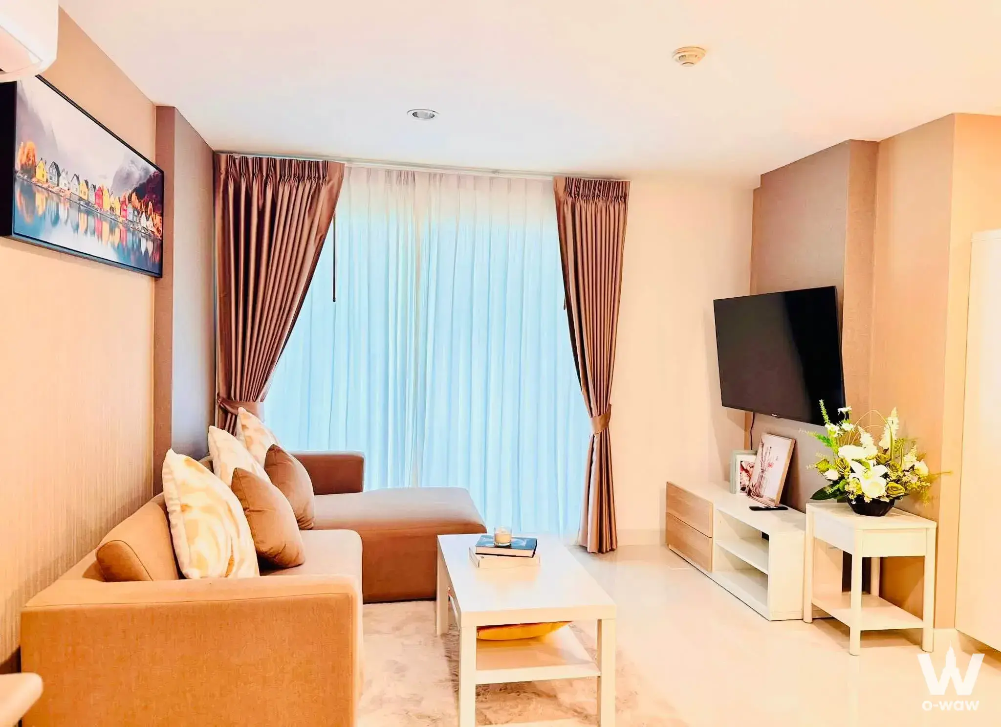 Condo with 2 bedrooms for rent at Natureza Condominium North Pattaya | Condo Pattaya-Na Kluea — photo 5 of 5