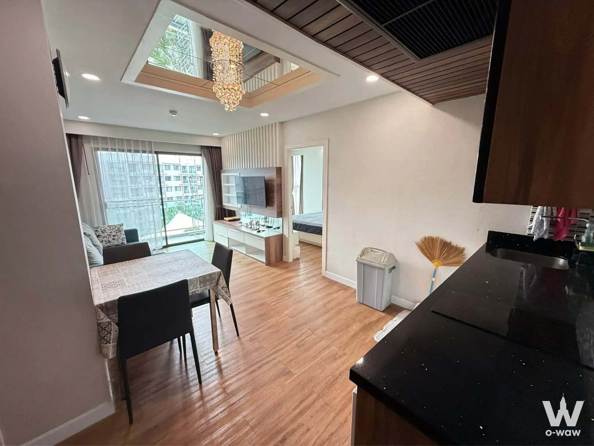 Condo with 2 bedrooms for rent at Dusit Grand Park — photo 4 of 5