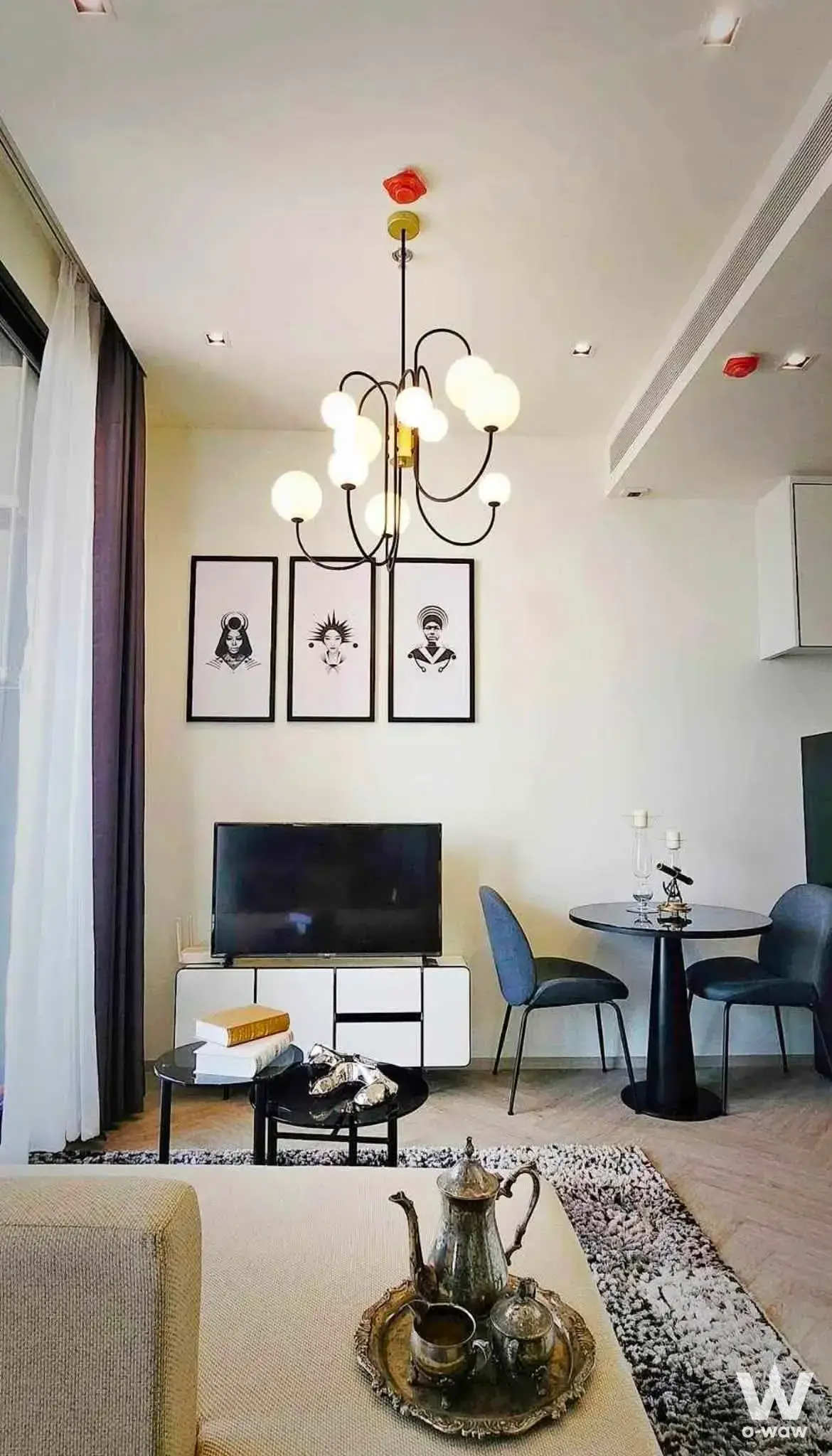 Condo with 1 bedroom for rent at Chapter Charoennakhon–Riverside — photo 1 of 4