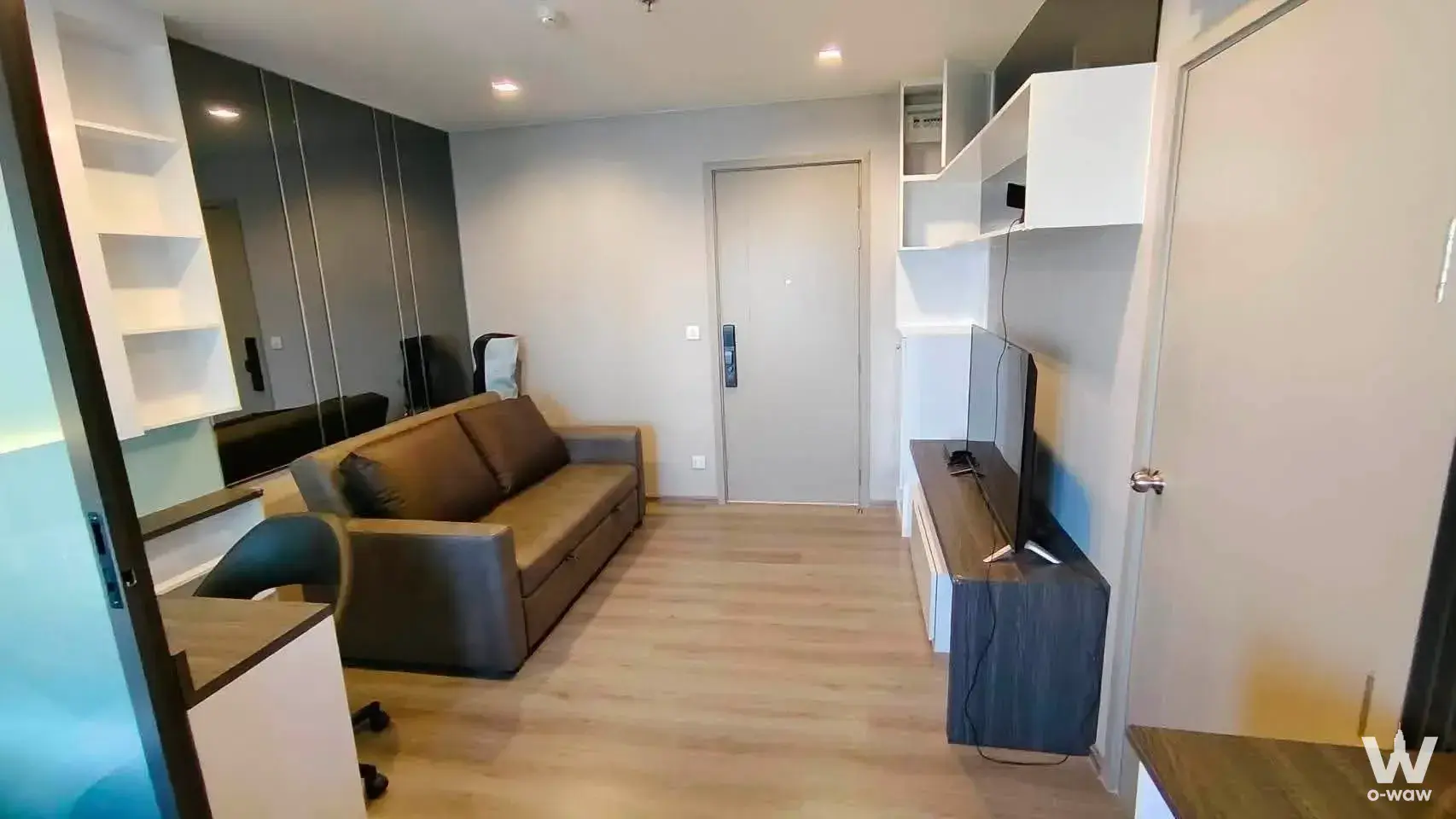 Condo with 1 bedroom for sale at The Politan Rive — photo 1 of 5
