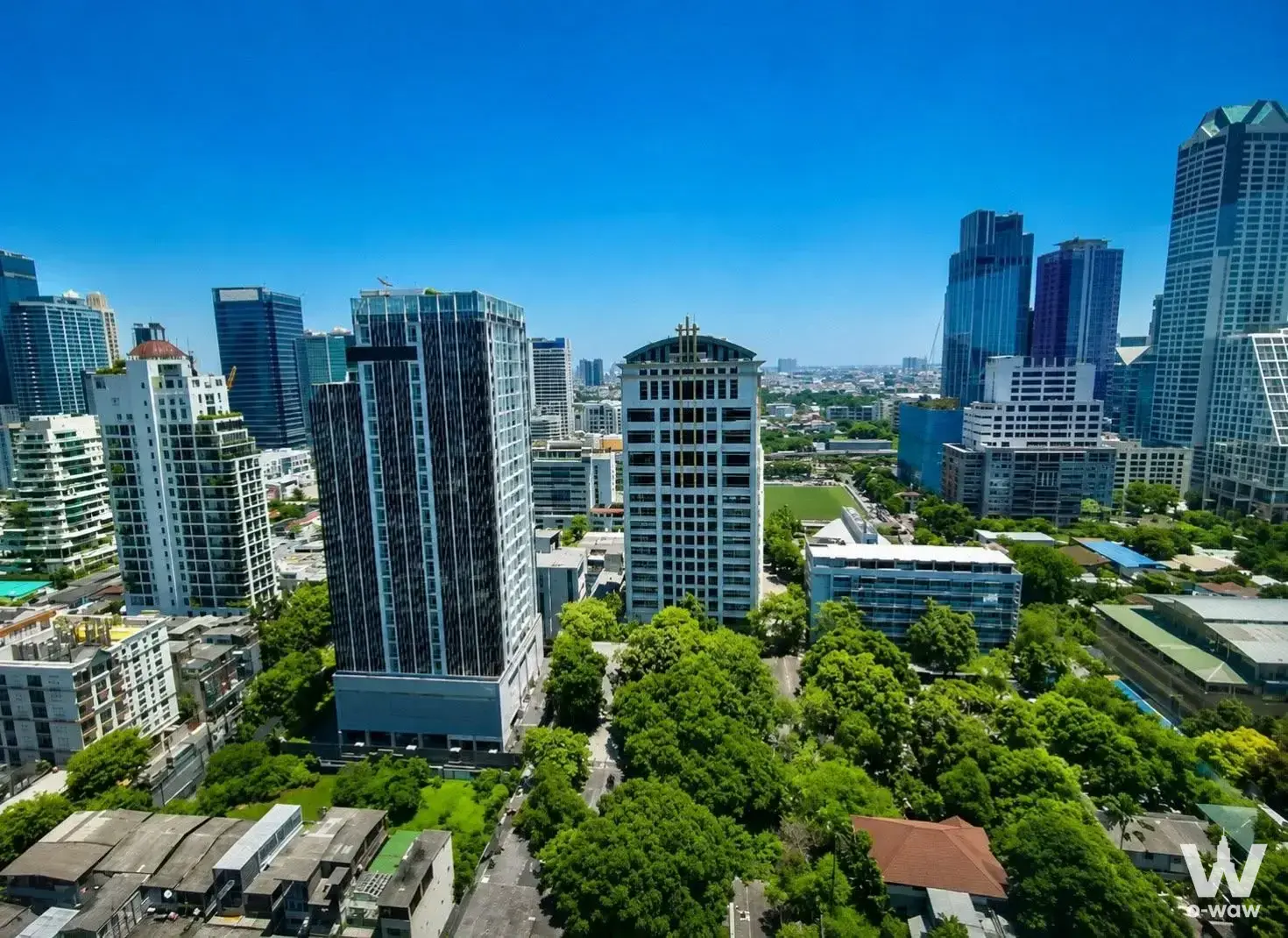 Condo with 2 bedrooms for rent at The Lofts Silom by Raimon Land — photo 1 of 5
