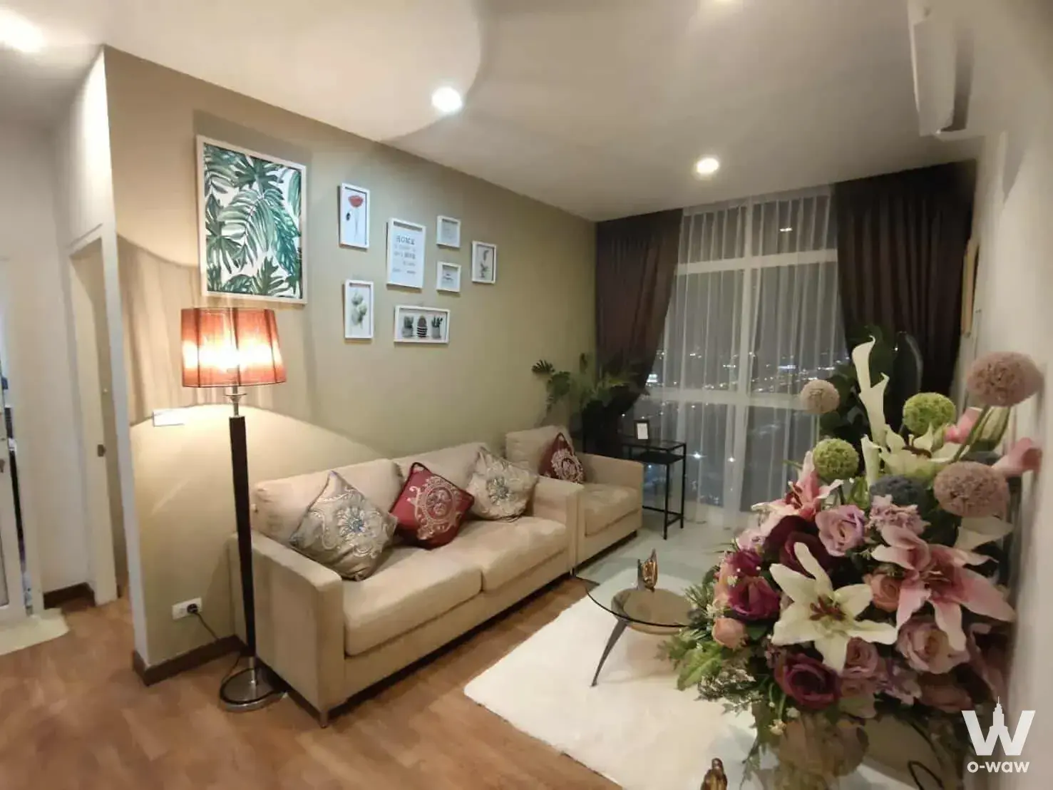 Condo with 2 bedrooms for rent at The Coast Bangkok — photo 2 of 4
