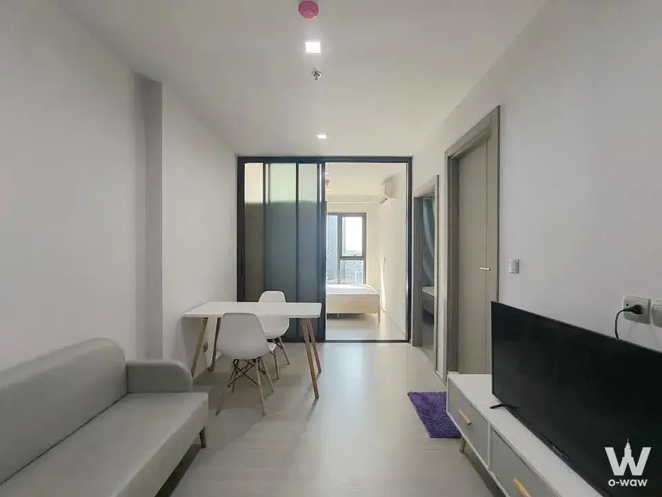 Condo with 2 bedrooms for rent at Life Asoke - Rama 9 — photo 1 of 5