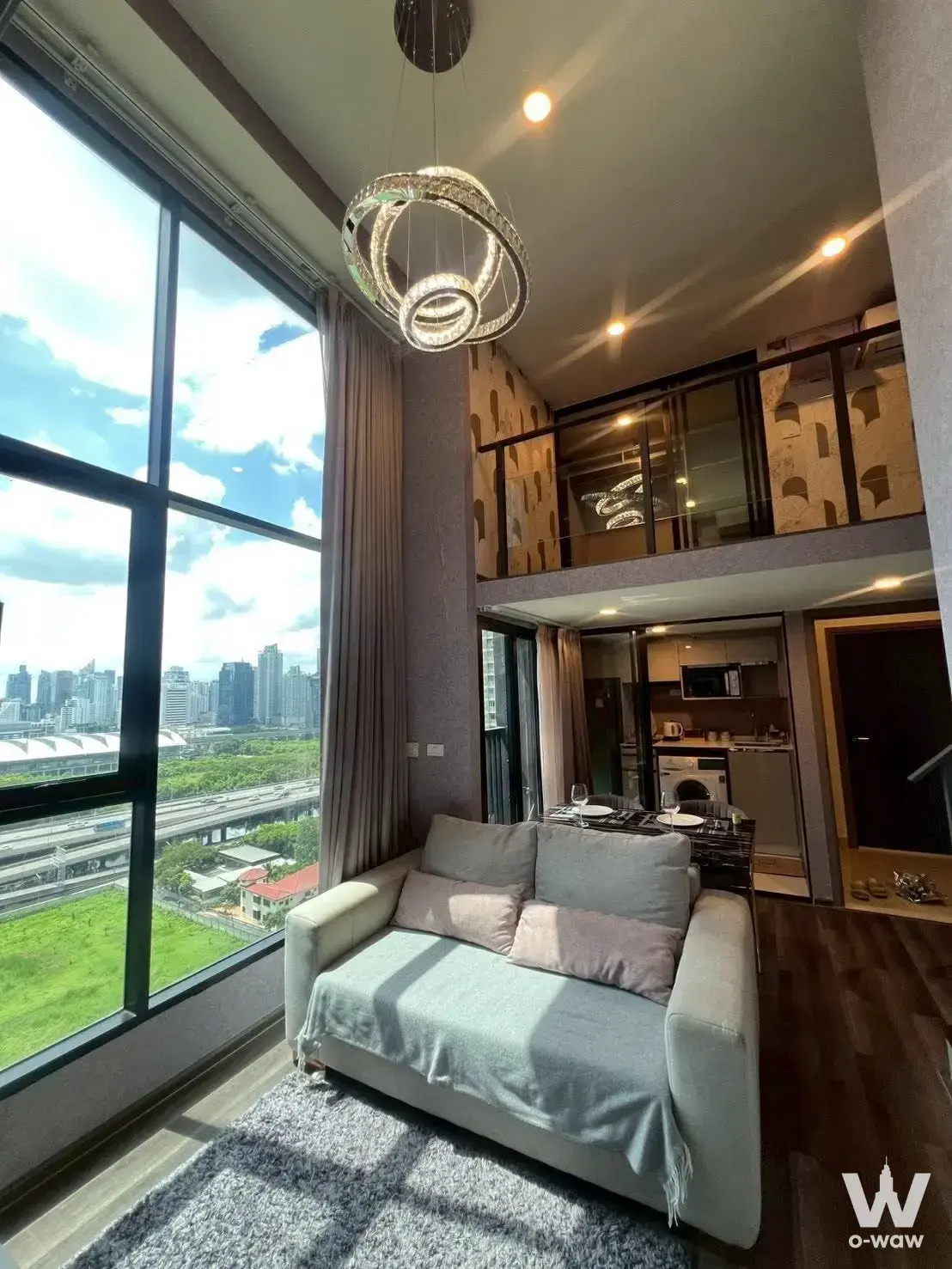 Condo with 2 bedrooms for rent at A Space Condominium — photo 1 of 5