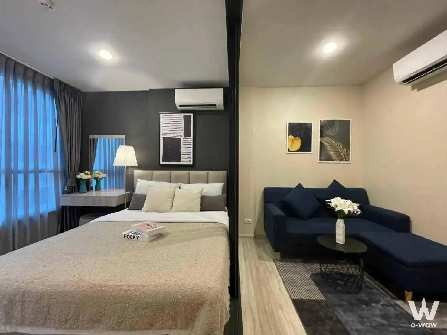 Condo with 1 bedroom for rent at XT HUAIKHWANG — photo 1 of 5