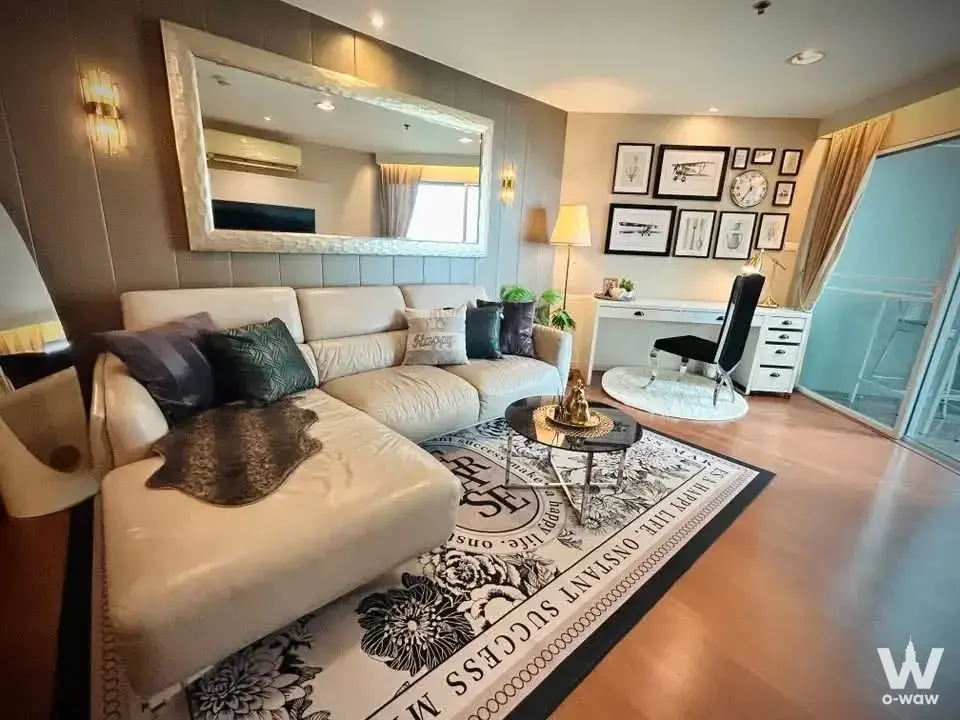 Condo with 3 bedrooms for sale at Belle Grand Rama 9 — photo 1 of 5