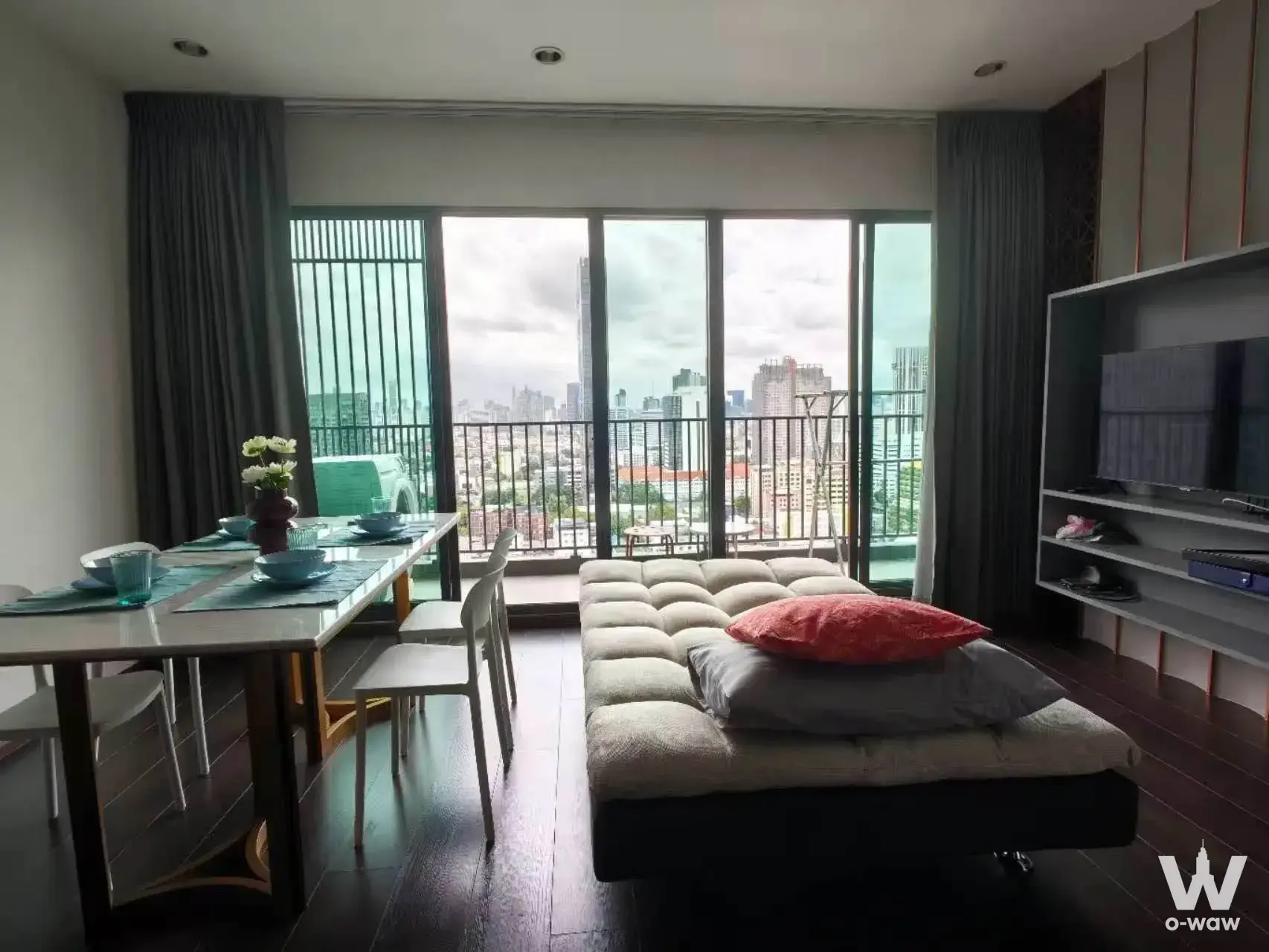 Condo with 2 bedrooms for rent at C Ekkamai Condominium — photo 2 of 5