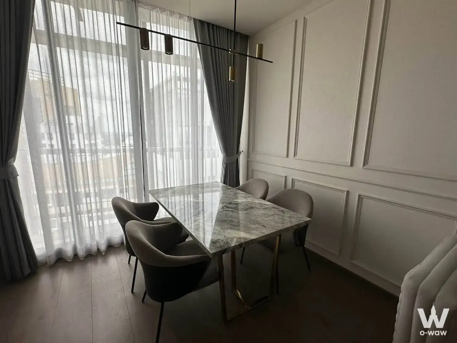 Condo with 2 bedrooms for rent at Park Origin Phrom Phong — photo 3 of 4