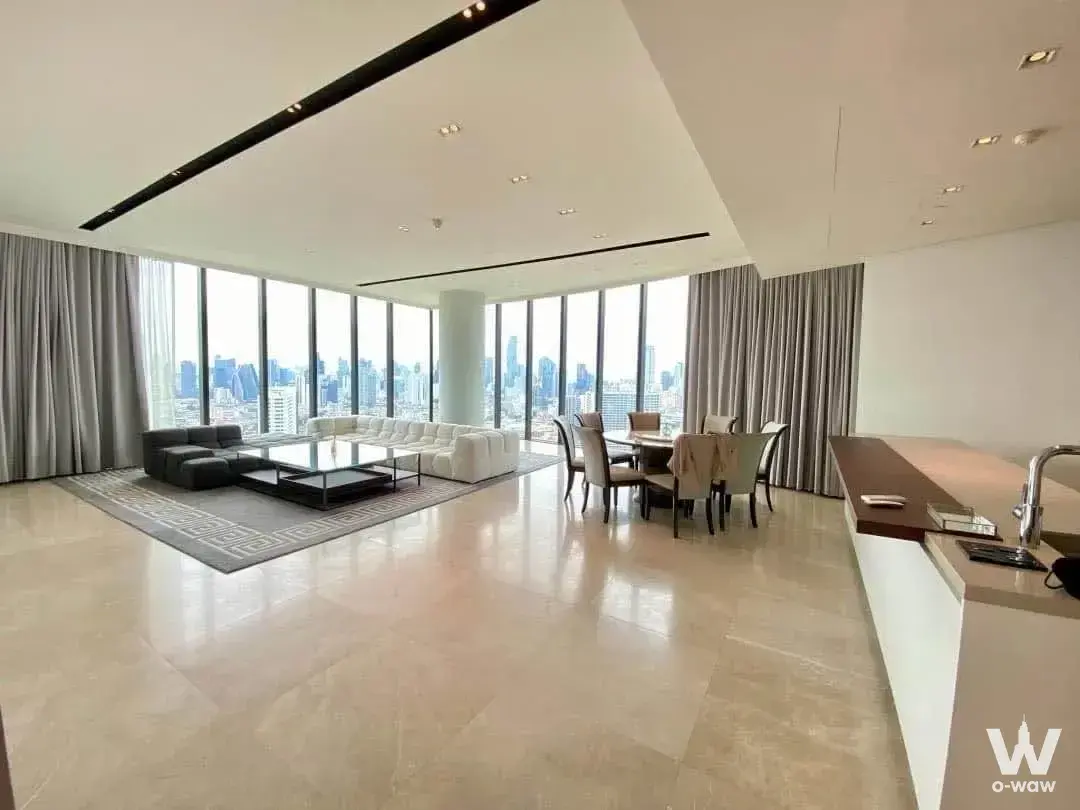 Condo with 3 bedrooms for rent at Banyan Tree Residences Riverside Bangkok บันยัน ทรี เรสซิเดนซ์ ริเวอร์ไซด์ กรุงเทพ — photo 2 of 5