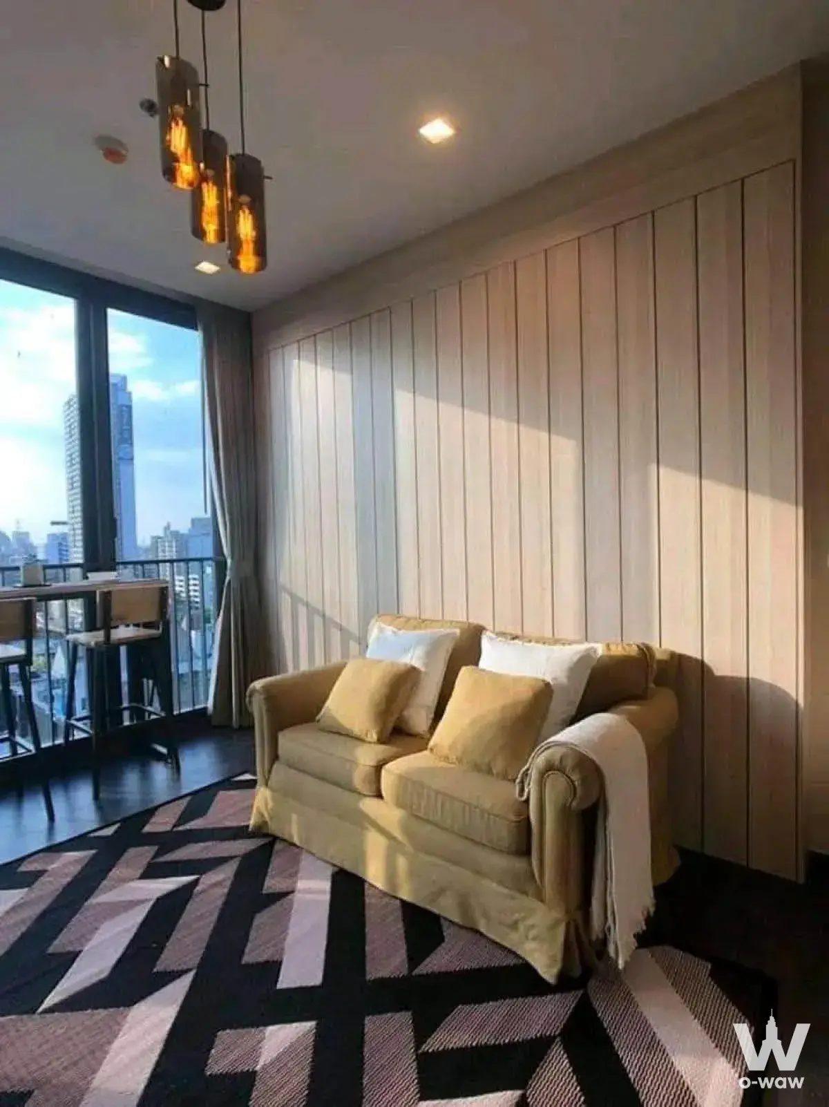 Condo with 1 bedroom for rent at THE LINE Asoke-Ratchada — photo 2 of 5