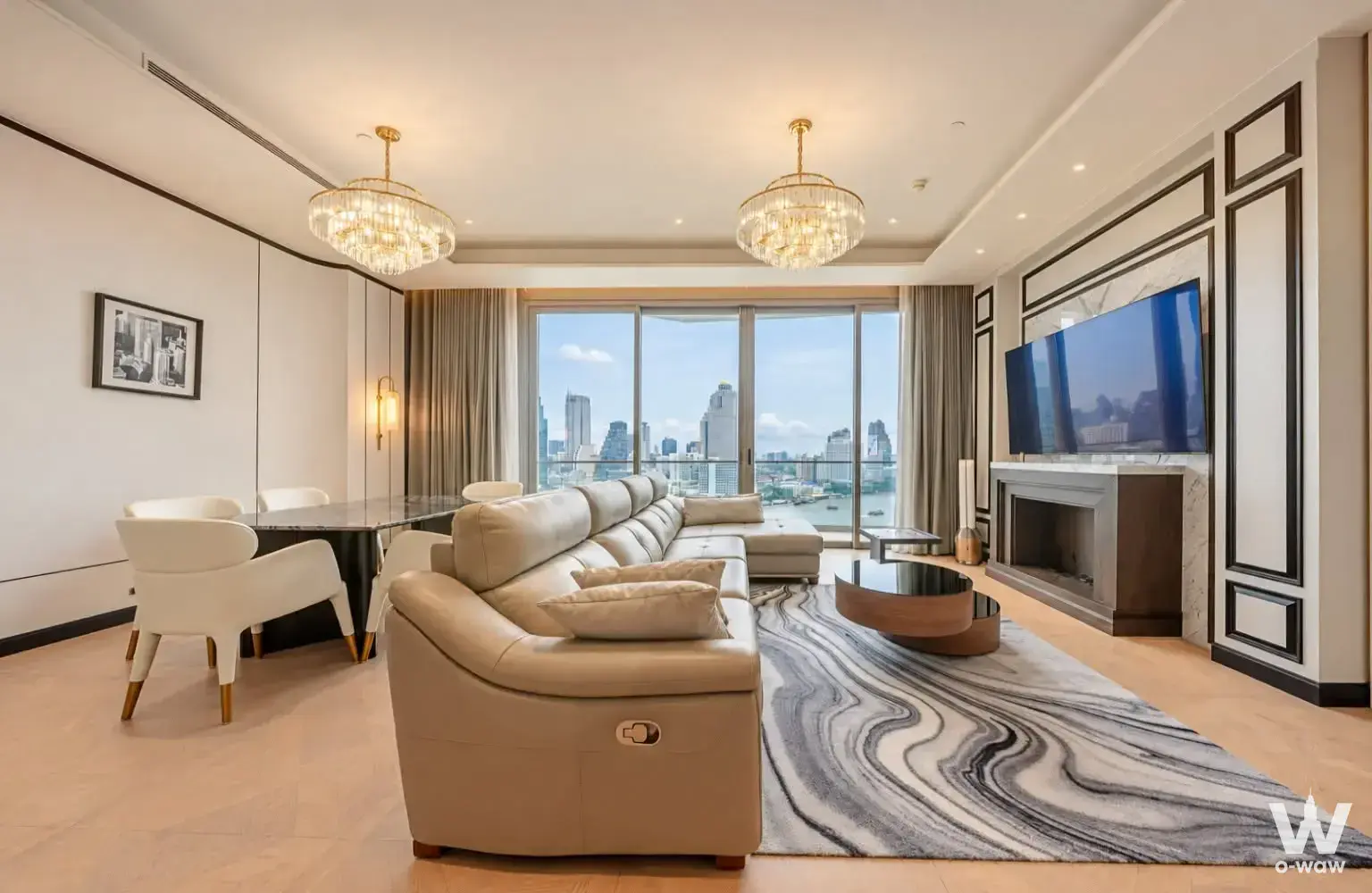 Condo with 3 bedrooms for sale at The Residences at Mandarin Oriental Bangkok — photo 2 of 4