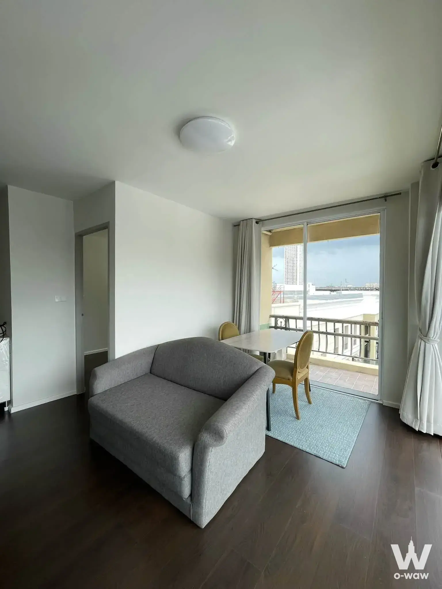 Condo with 2 bedrooms for rent at Bang Na, Bangkok (Near MRT Si Uthit, Central Bang Na, Mega Bang Na) — photo 2 of 5