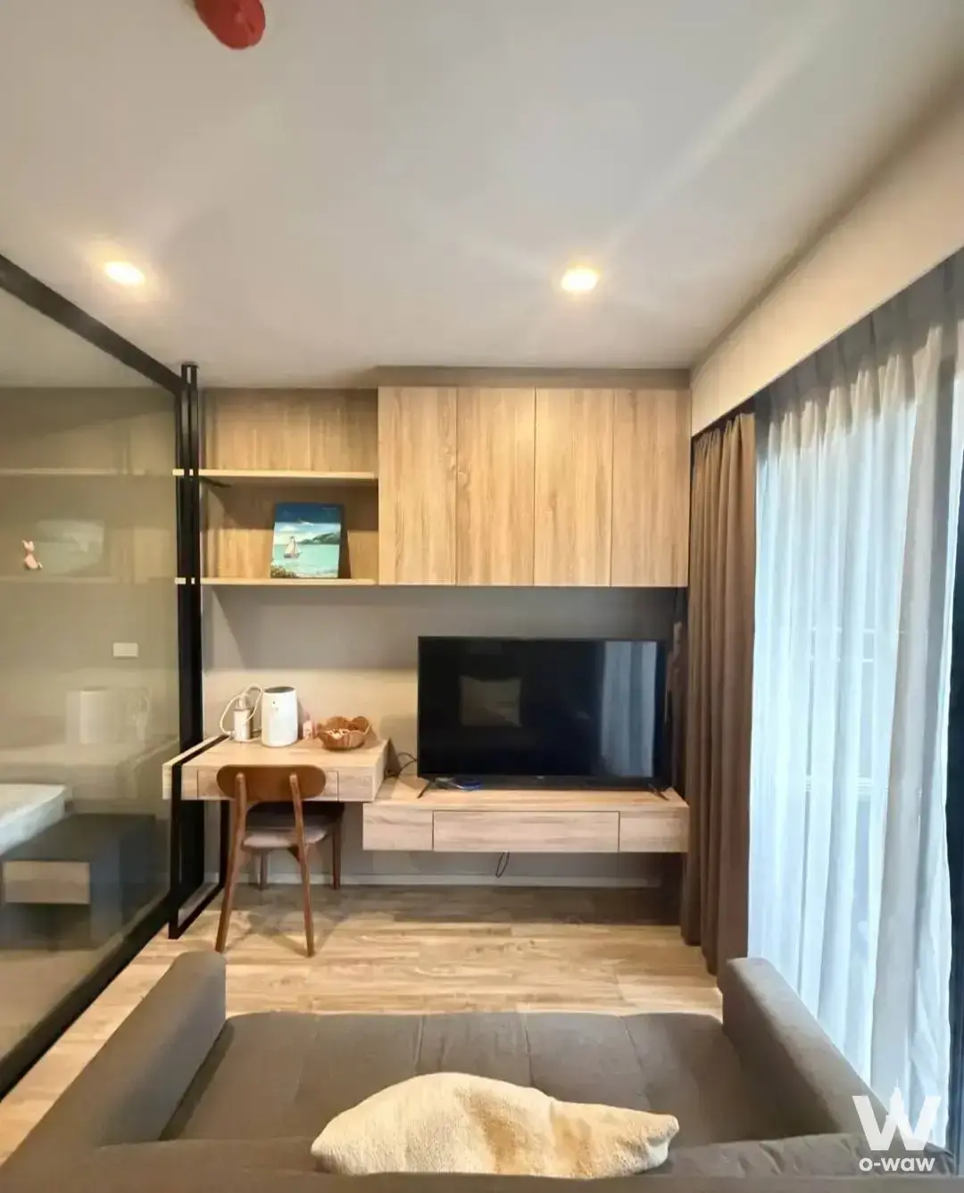 Condo with 1 bedroom for rent at Blossom Condo Sathon-Charoen Rat — photo 2 of 5