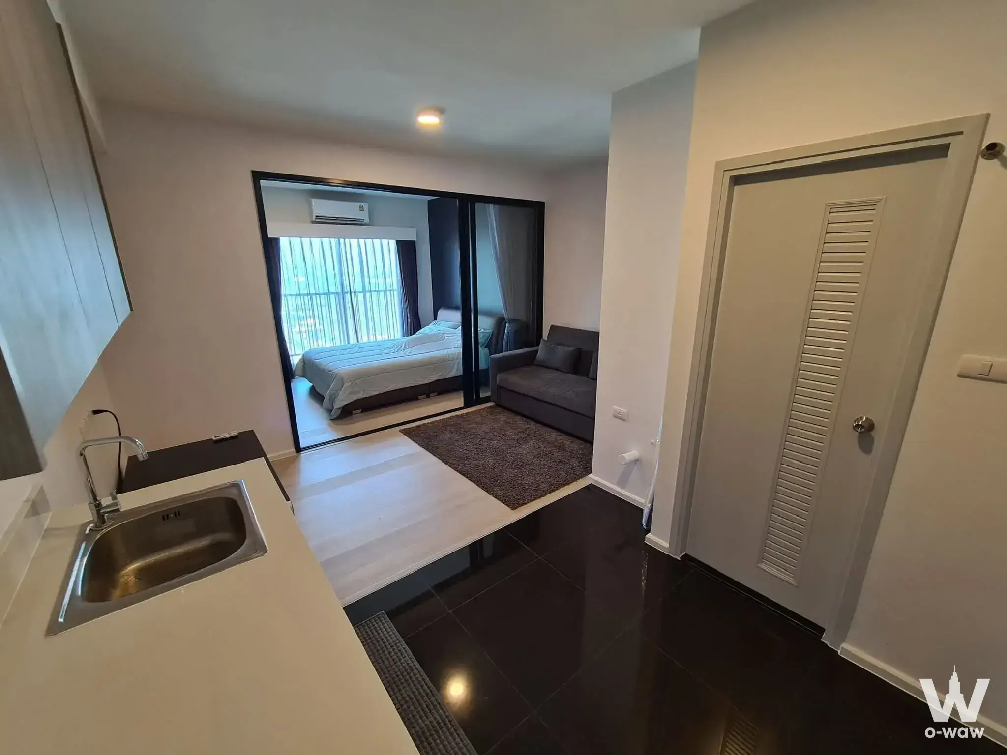 Condo with 1 bedroom for rent at A Space Condominium — photo 3 of 5