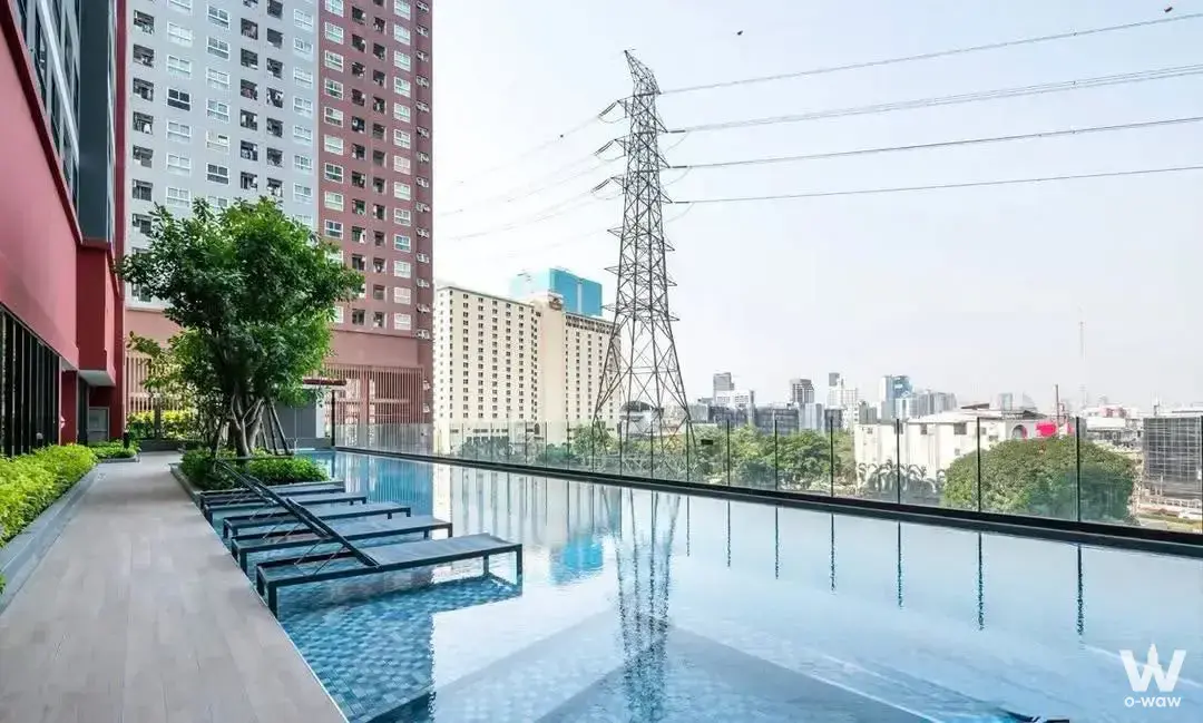 Condo with 2 bedrooms for rent at The Privacy Rama 9 — photo 2 of 5