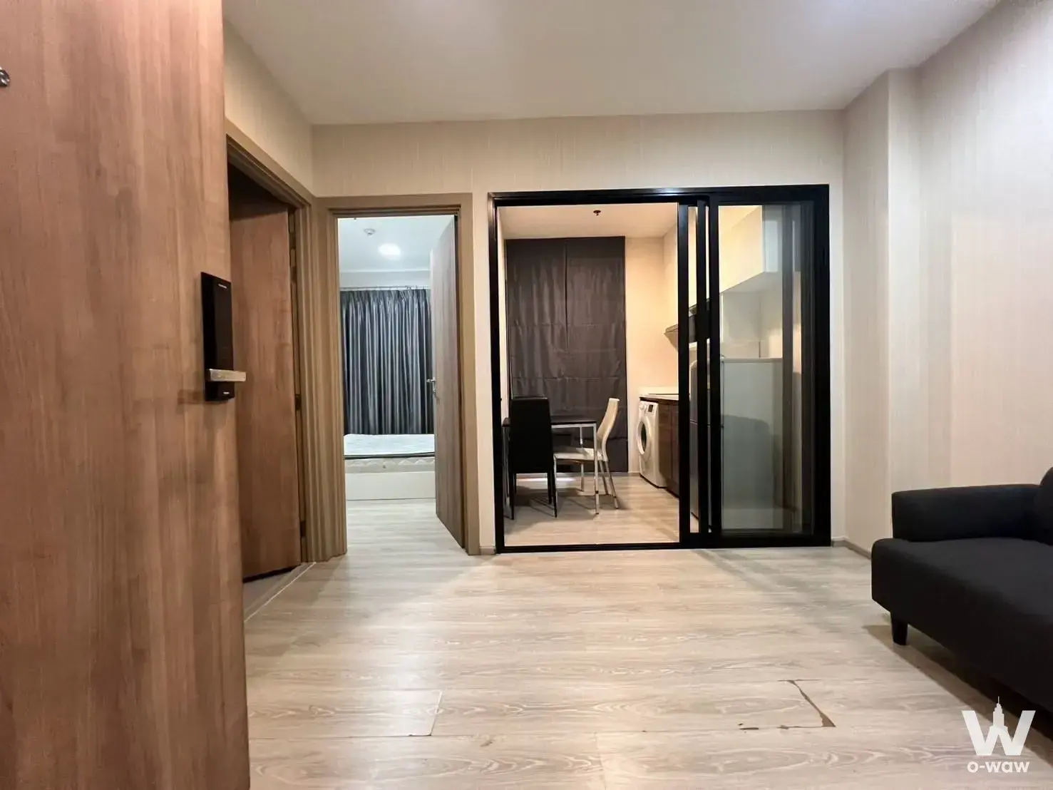 Condo with 1 bedroom for rent at Condolette Midst Rama 9 — photo 1 of 5